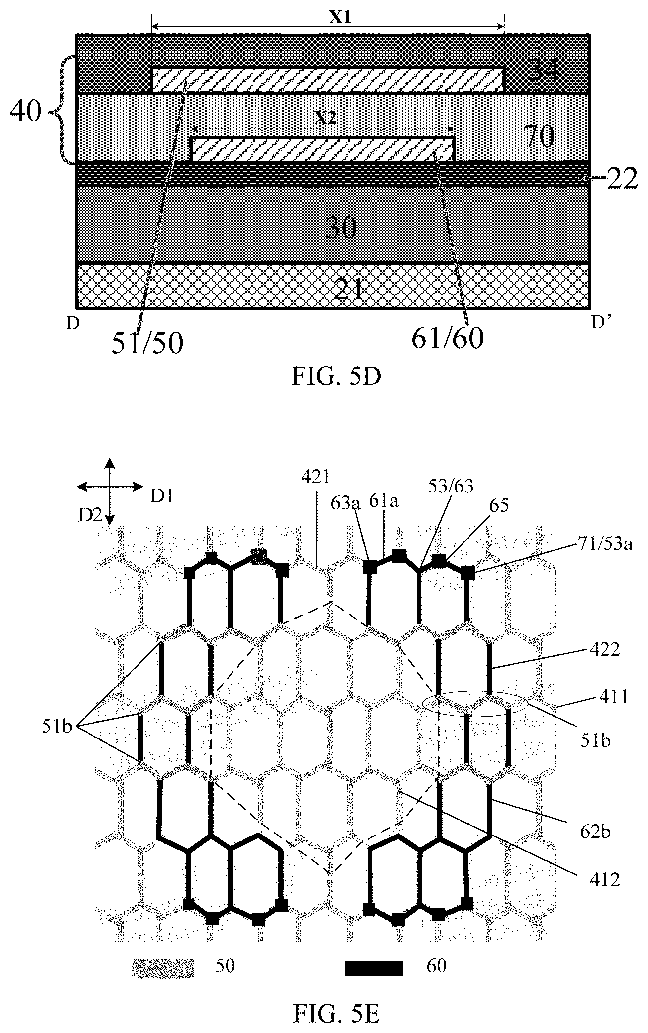Patent US11782558 Figure 8 – Touch structure, touch display panel and electronic device