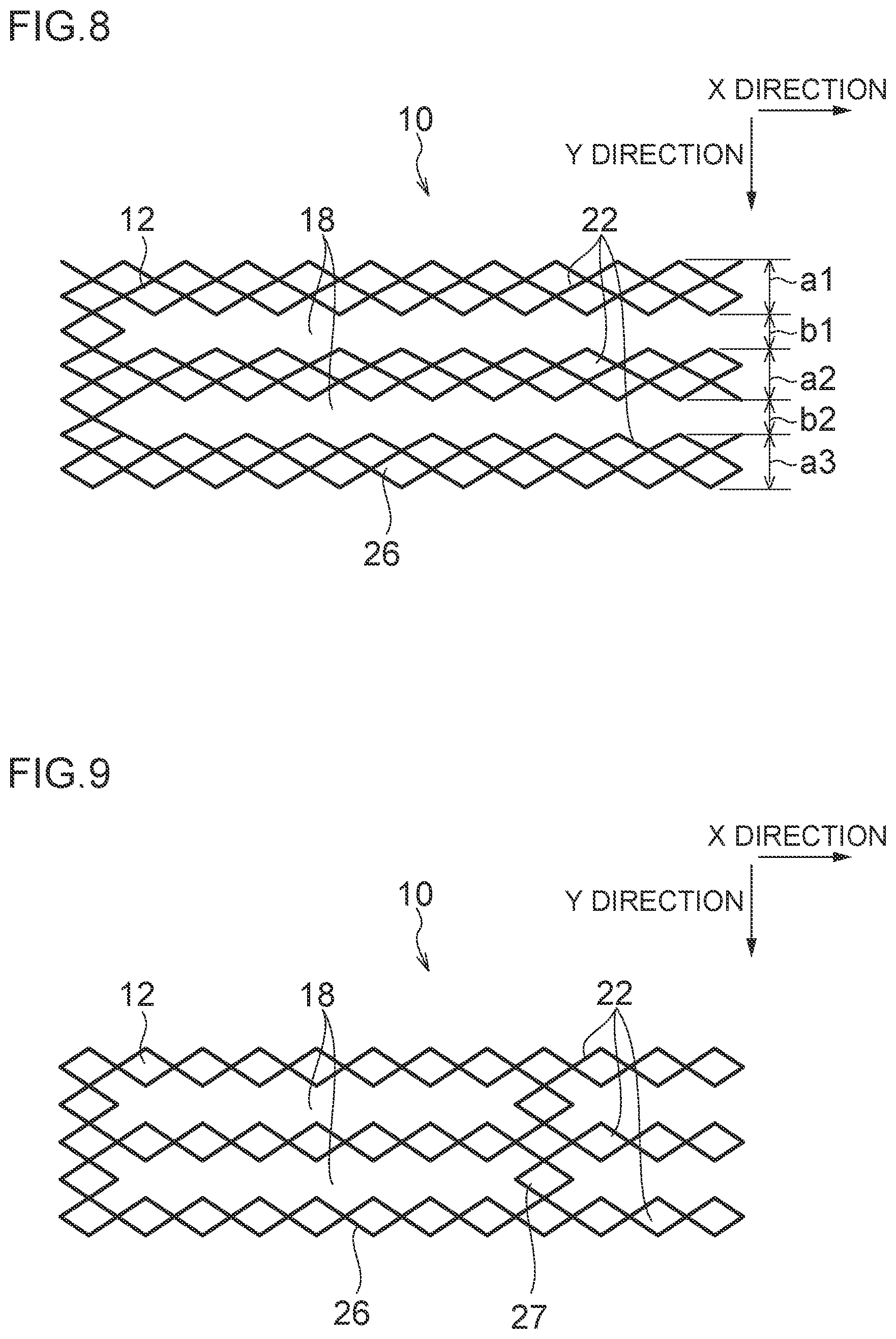 Patent US11782559 Figure 5 – Conductive sheet and touch panel