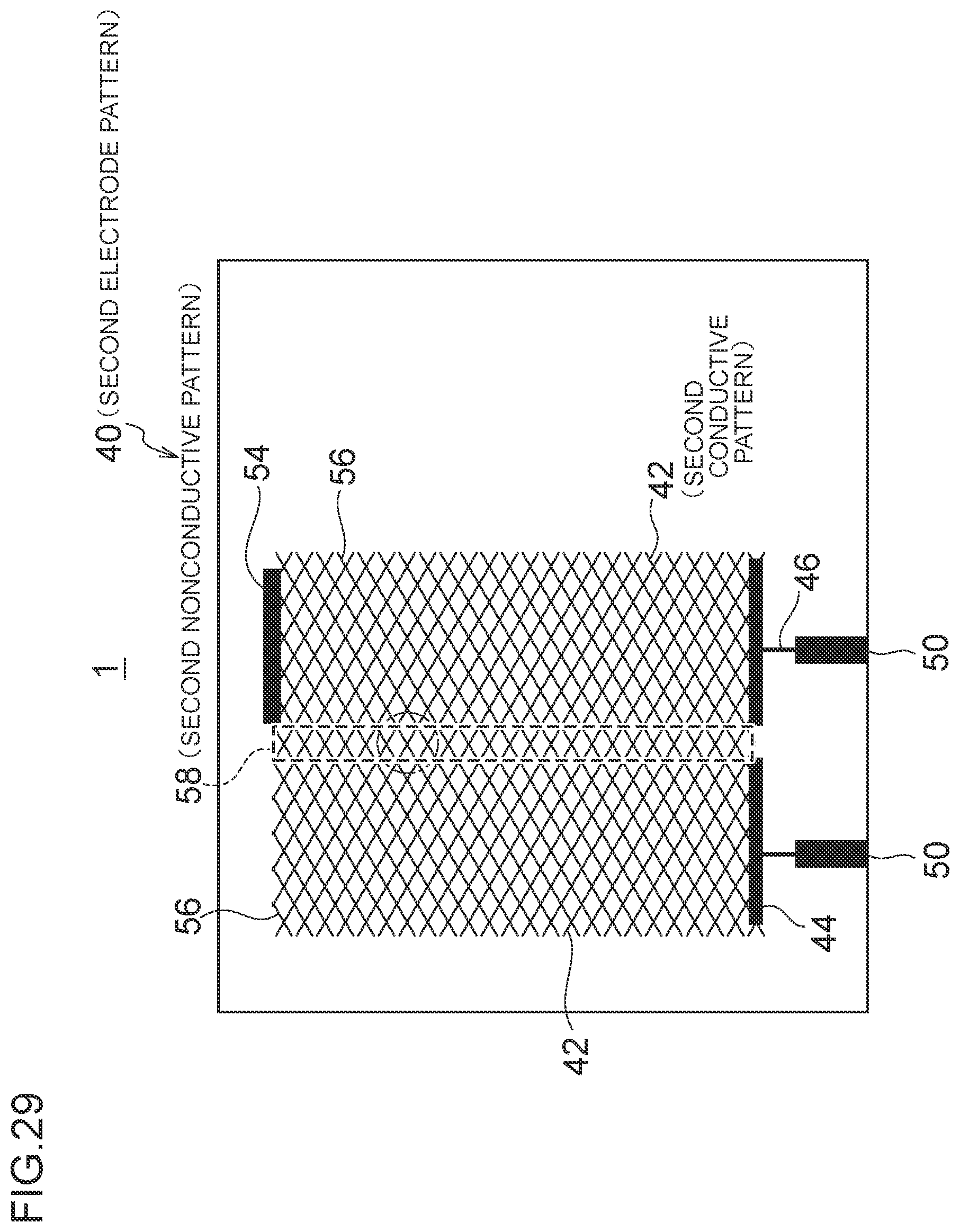 Patent US11782559 Figure 20 – Conductive sheet and touch panel