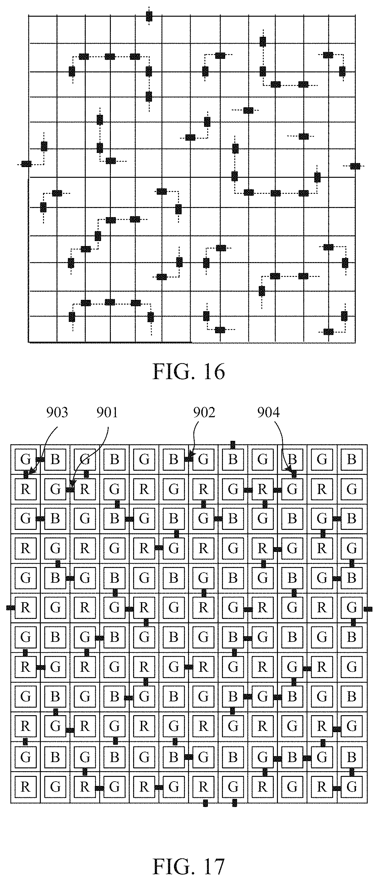 Patent US11782561 Figure 11 – Display panel, touch control structure and display device
