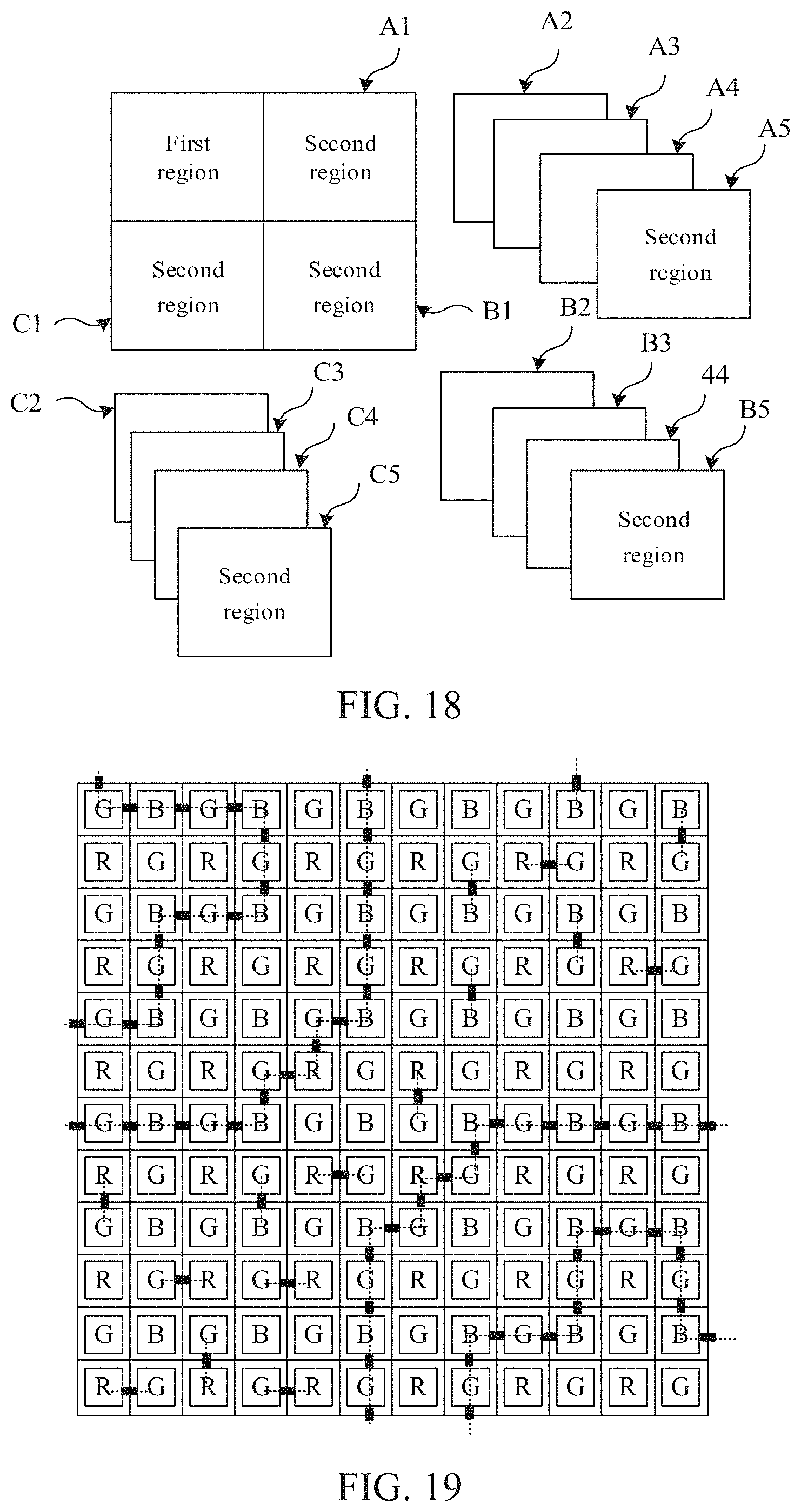 Patent US11782561 Figure 12 – Display panel, touch control structure and display device