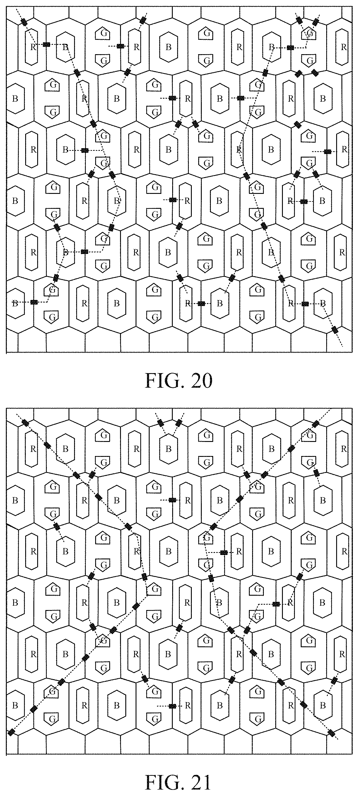 Patent US11782561 Figure 13 – Display panel, touch control structure and display device