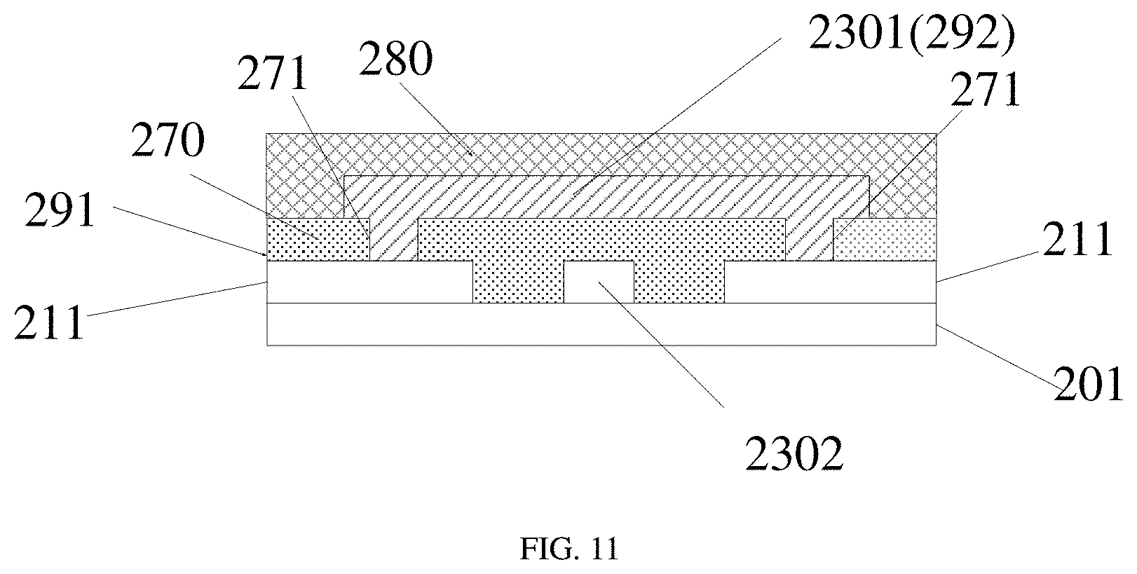 Patent US11782562 Figure 11 – Touch panel, touch display panel, and electronic device