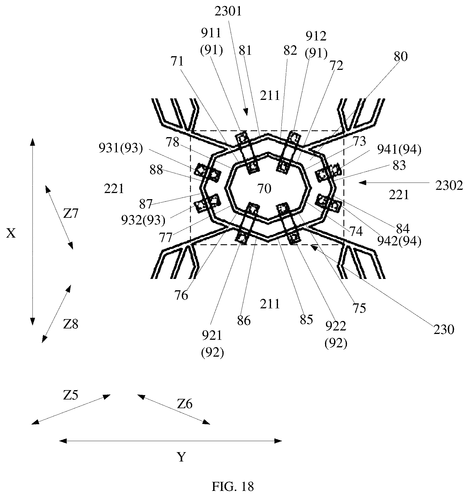 Patent US11782562 Figure 19 – Touch panel, touch display panel, and electronic device