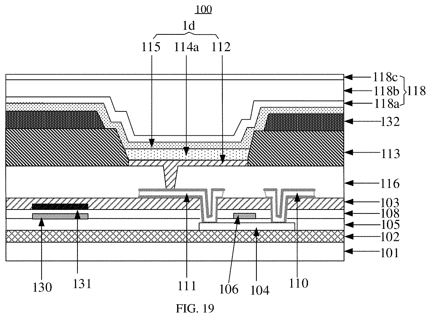Patent US11782562 Figure 20 – Touch panel, touch display panel, and electronic device
