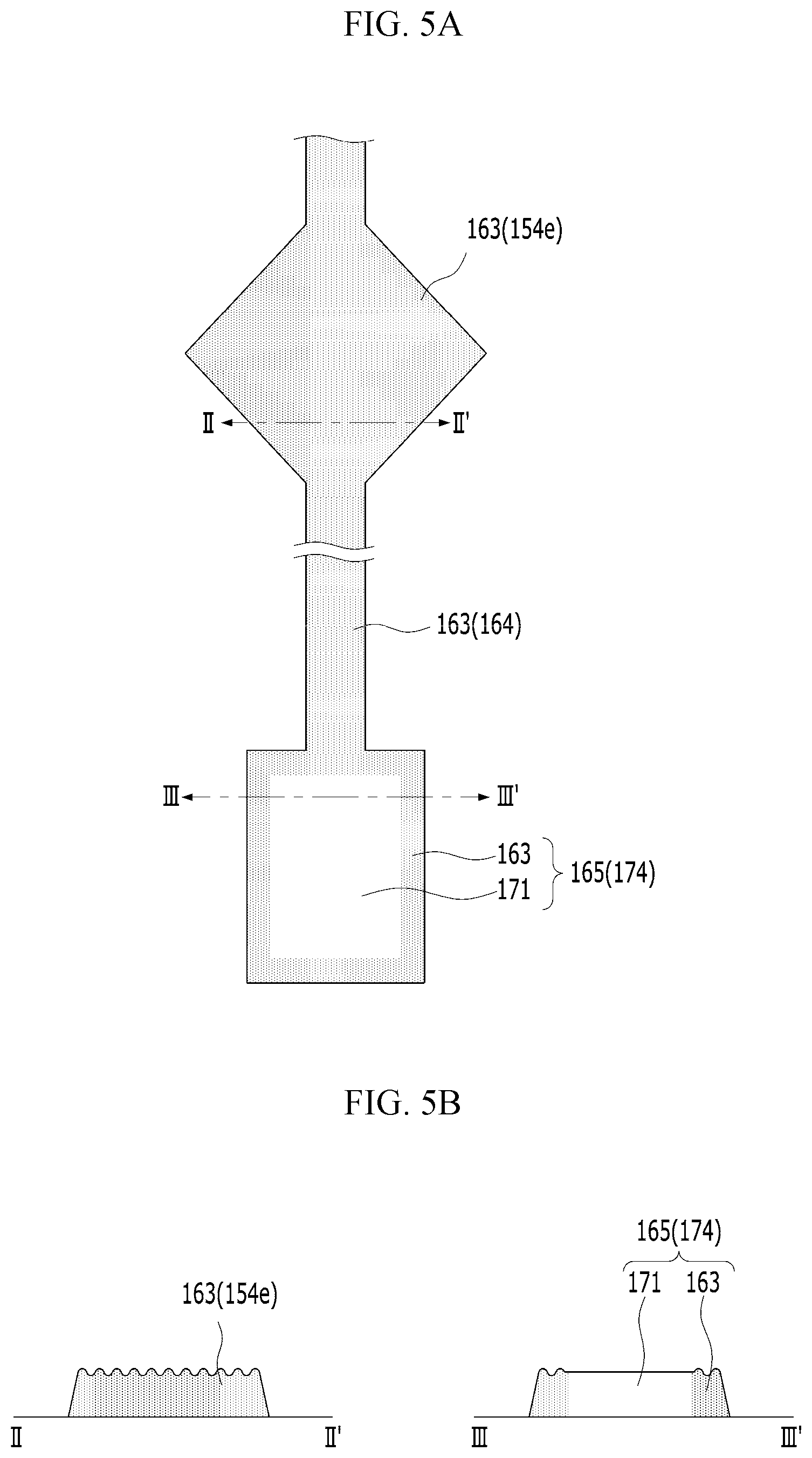 Patent US11782565 Figure 6 – Display device having one or more opaque conductive layers and blackened layers