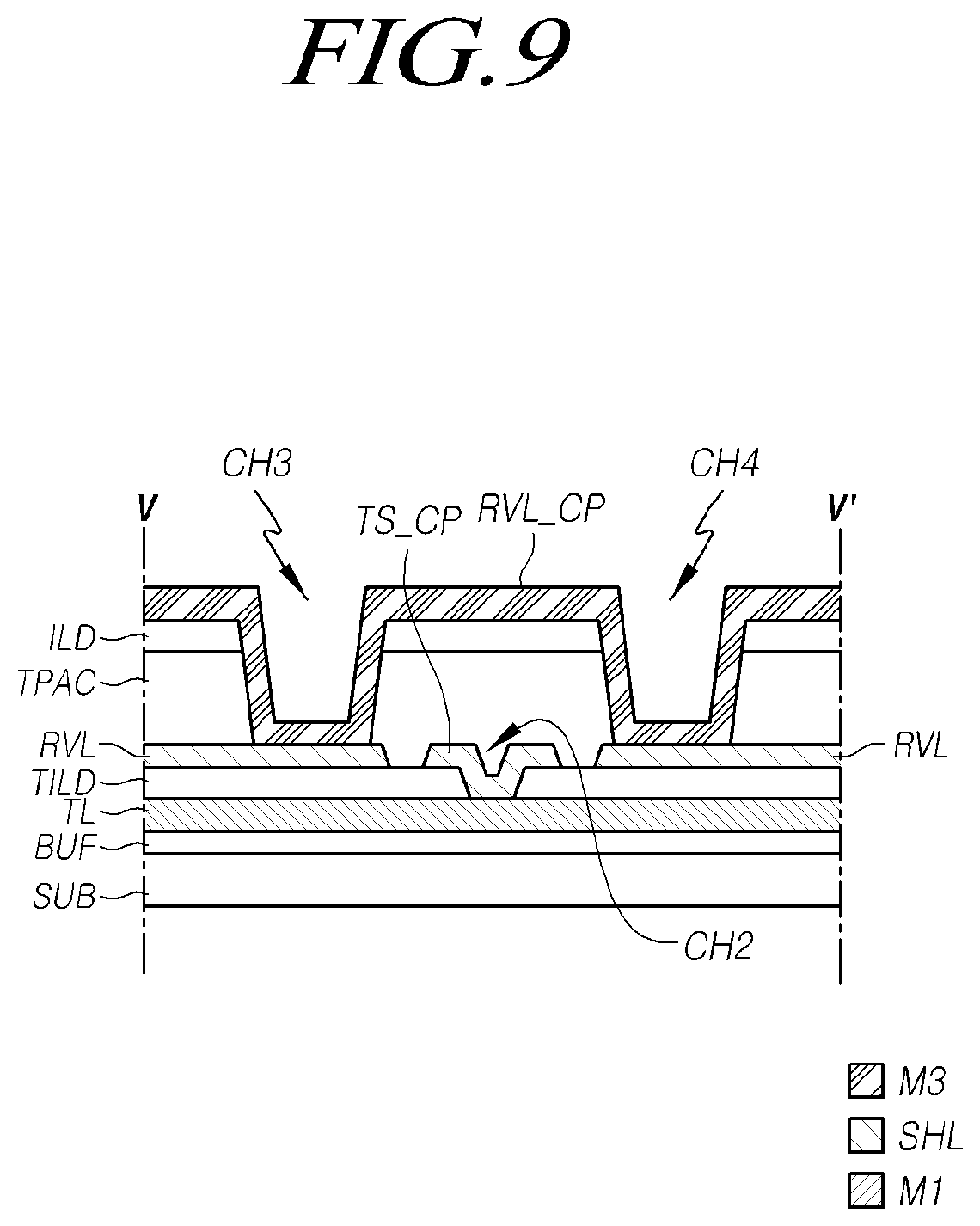 Patent US11782567 Figure 9 – Touch display device