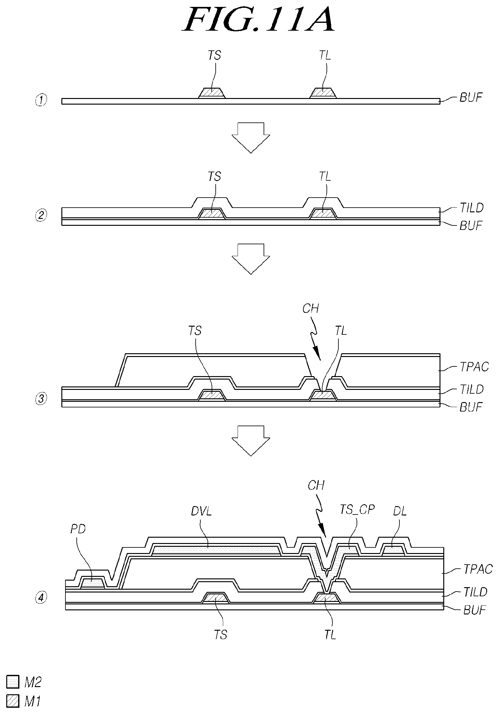 Patent US11782567 Figure 11 – Touch display device