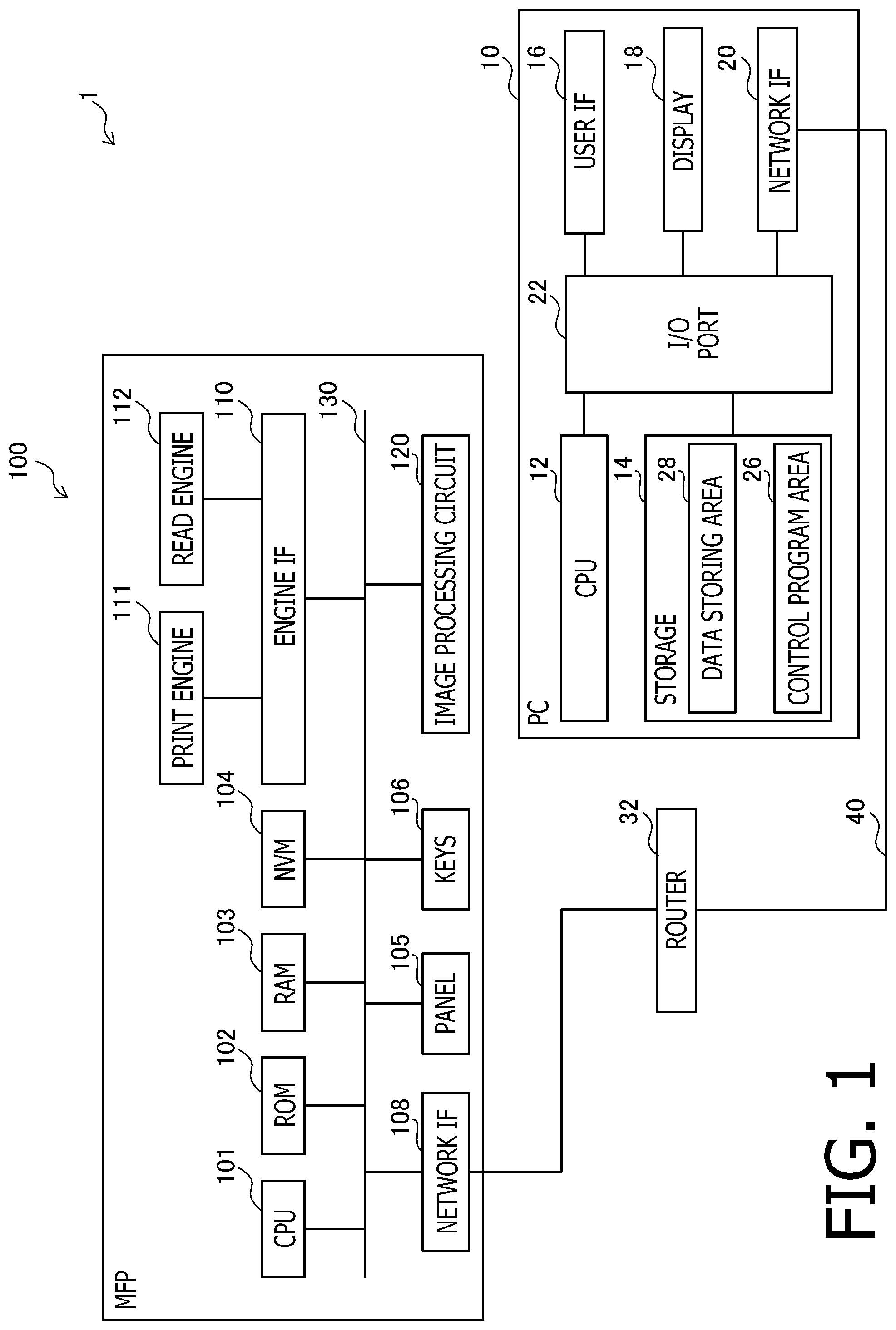 Patent US11782568 — Image processing system — Figure 1