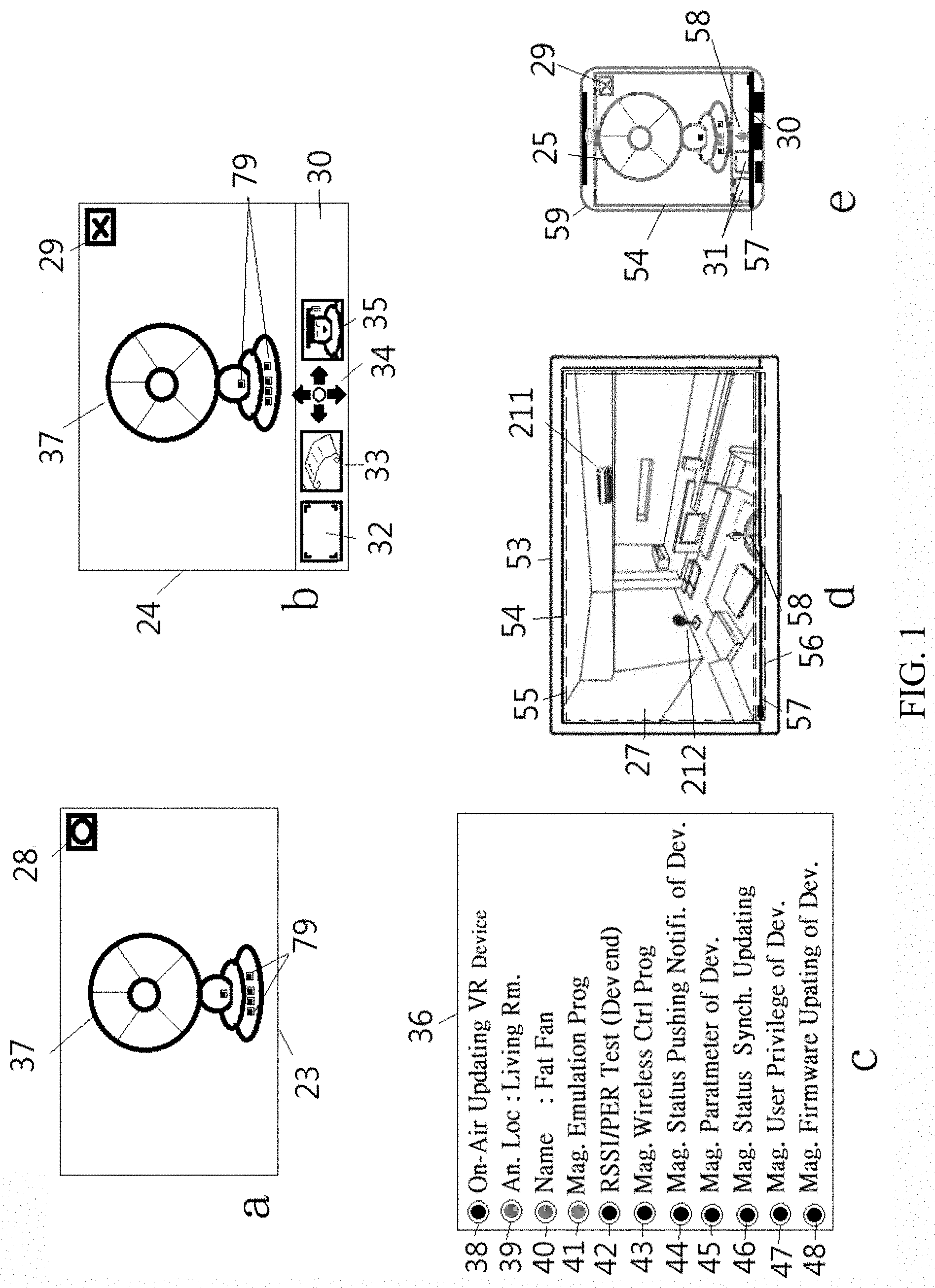 Patent US11782570 — Integration platform of internet of things and virtual device — Figure 1