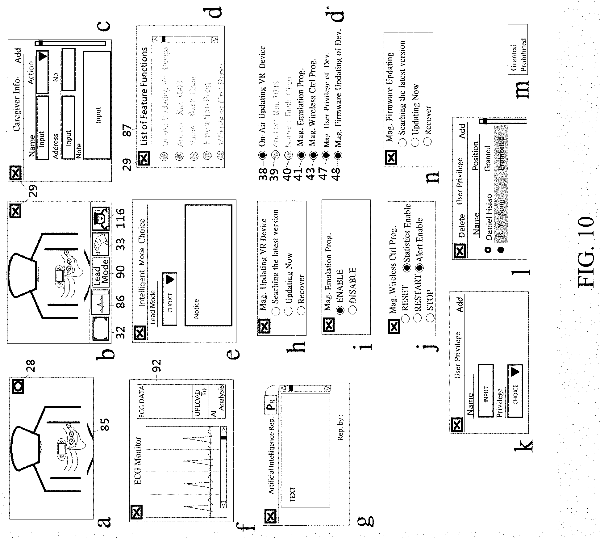 Patent US11782570 Figure 10 – Integration platform of internet of things and virtual device