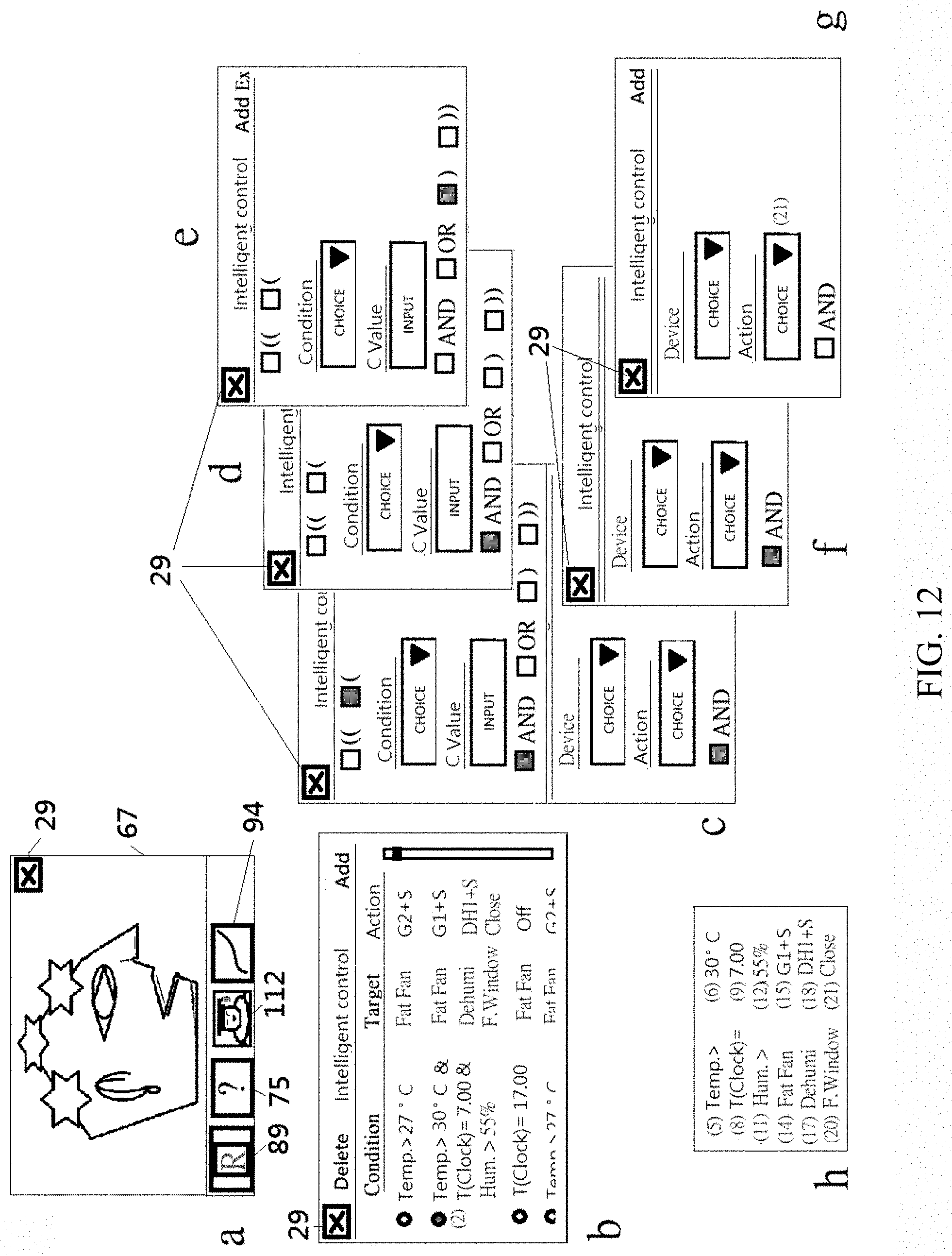 Patent US11782570 Figure 12 – Integration platform of internet of things and virtual device