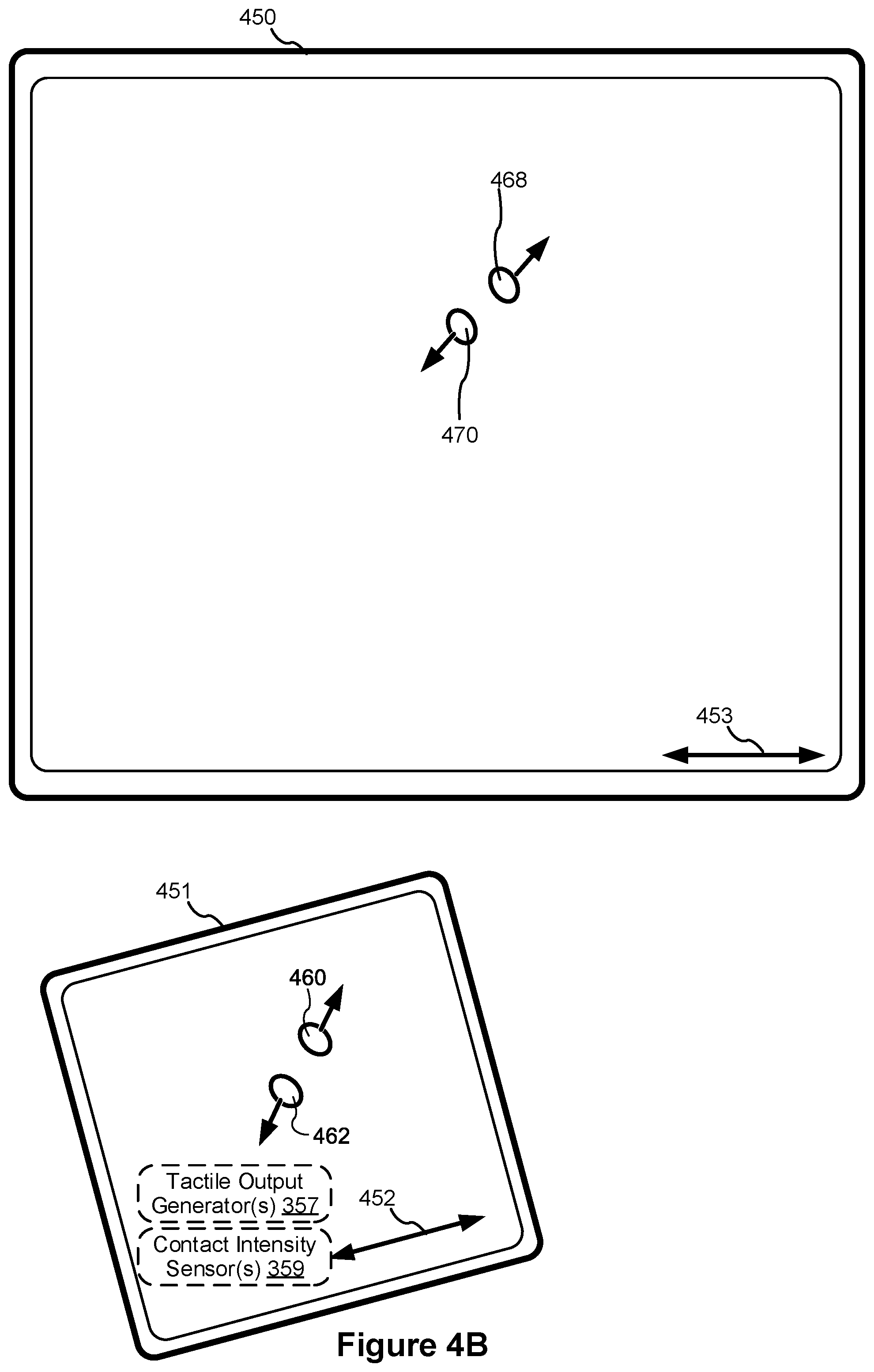 Patent US11782571 Figure 6 – Device, method, and graphical user interface for manipulating 3D objects on a 2D screen