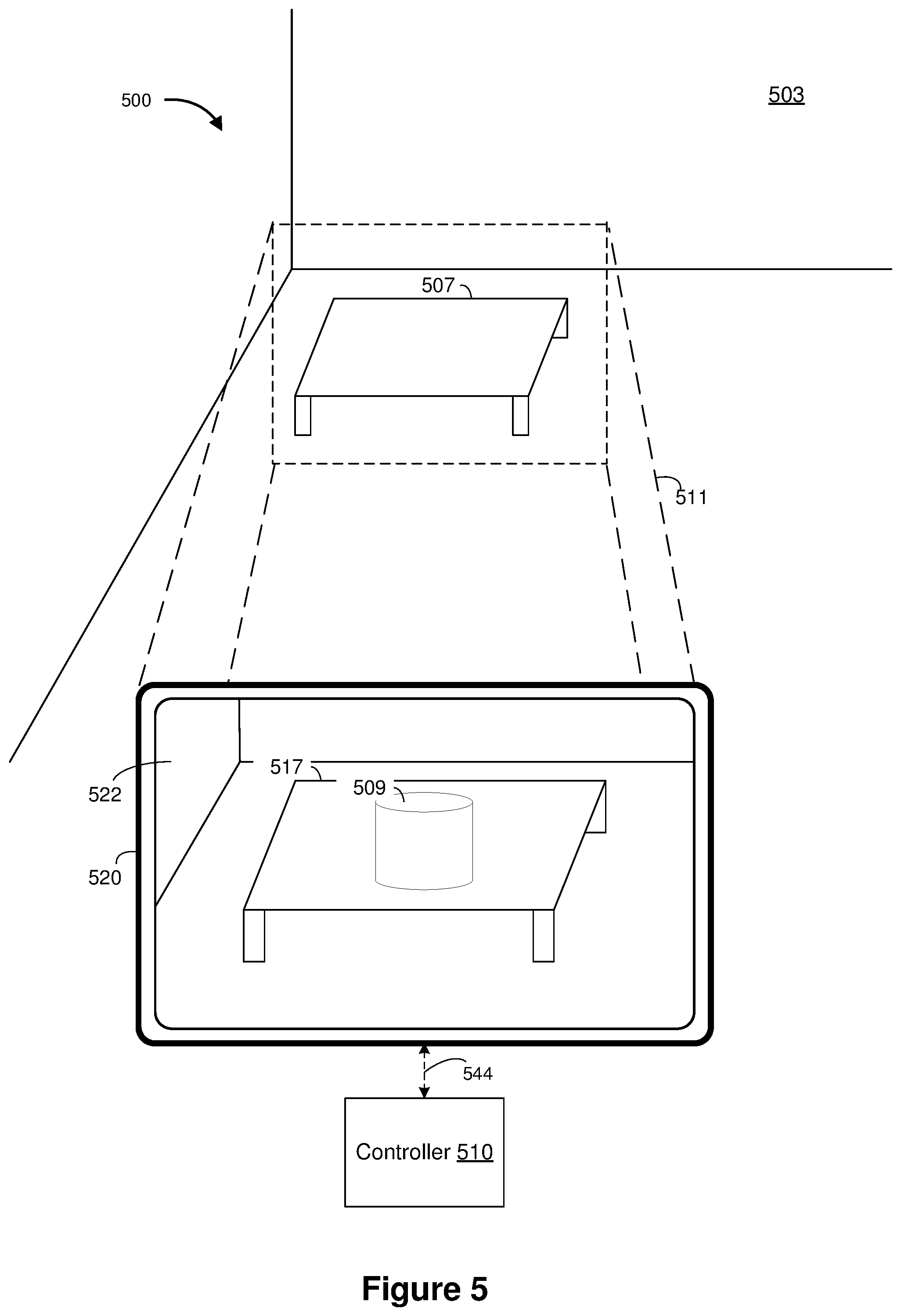 Patent US11782571 Figure 7 – Device, method, and graphical user interface for manipulating 3D objects on a 2D screen