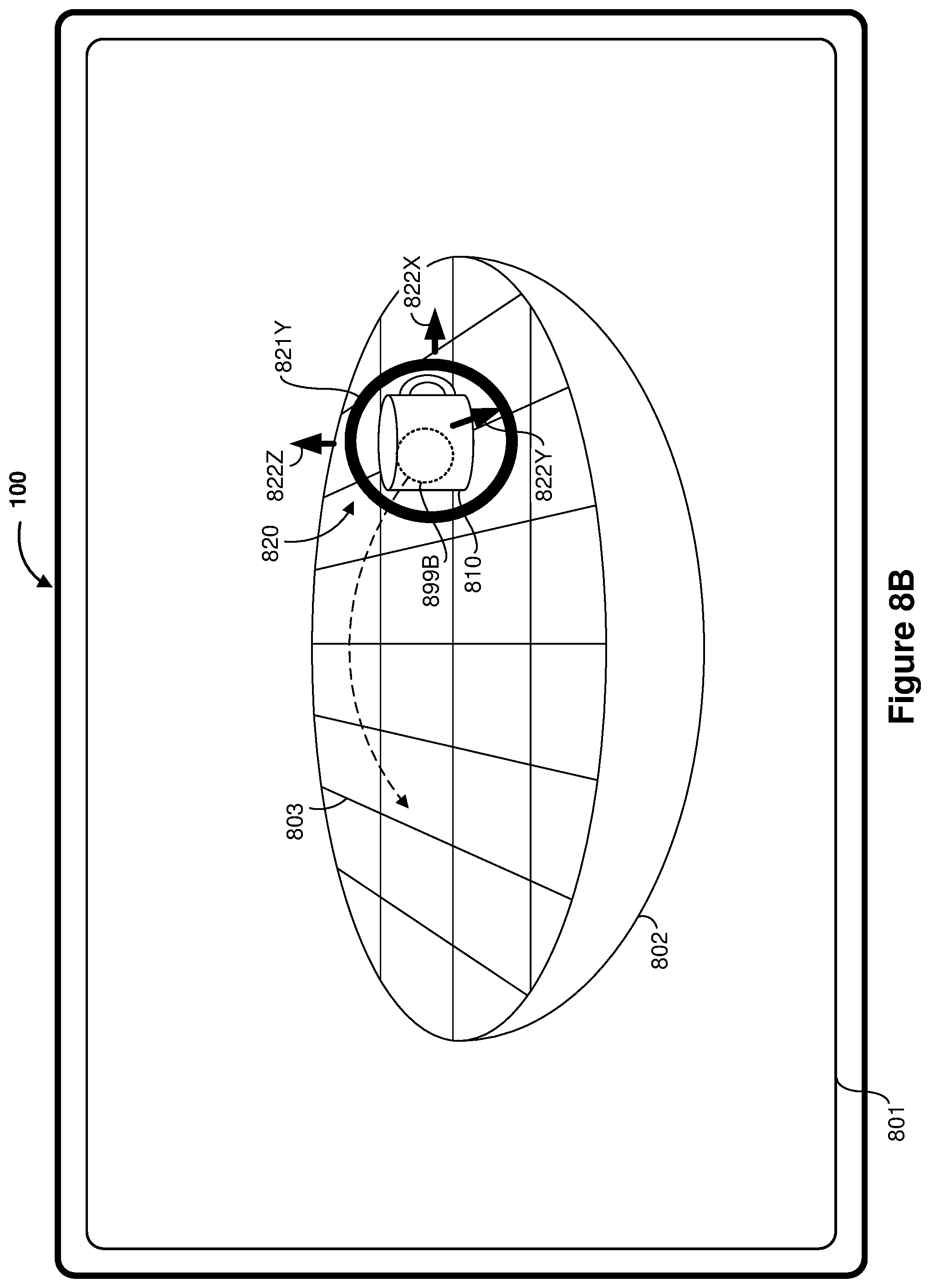 Patent US11782571 Figure 11 – Device, method, and graphical user interface for manipulating 3D objects on a 2D screen