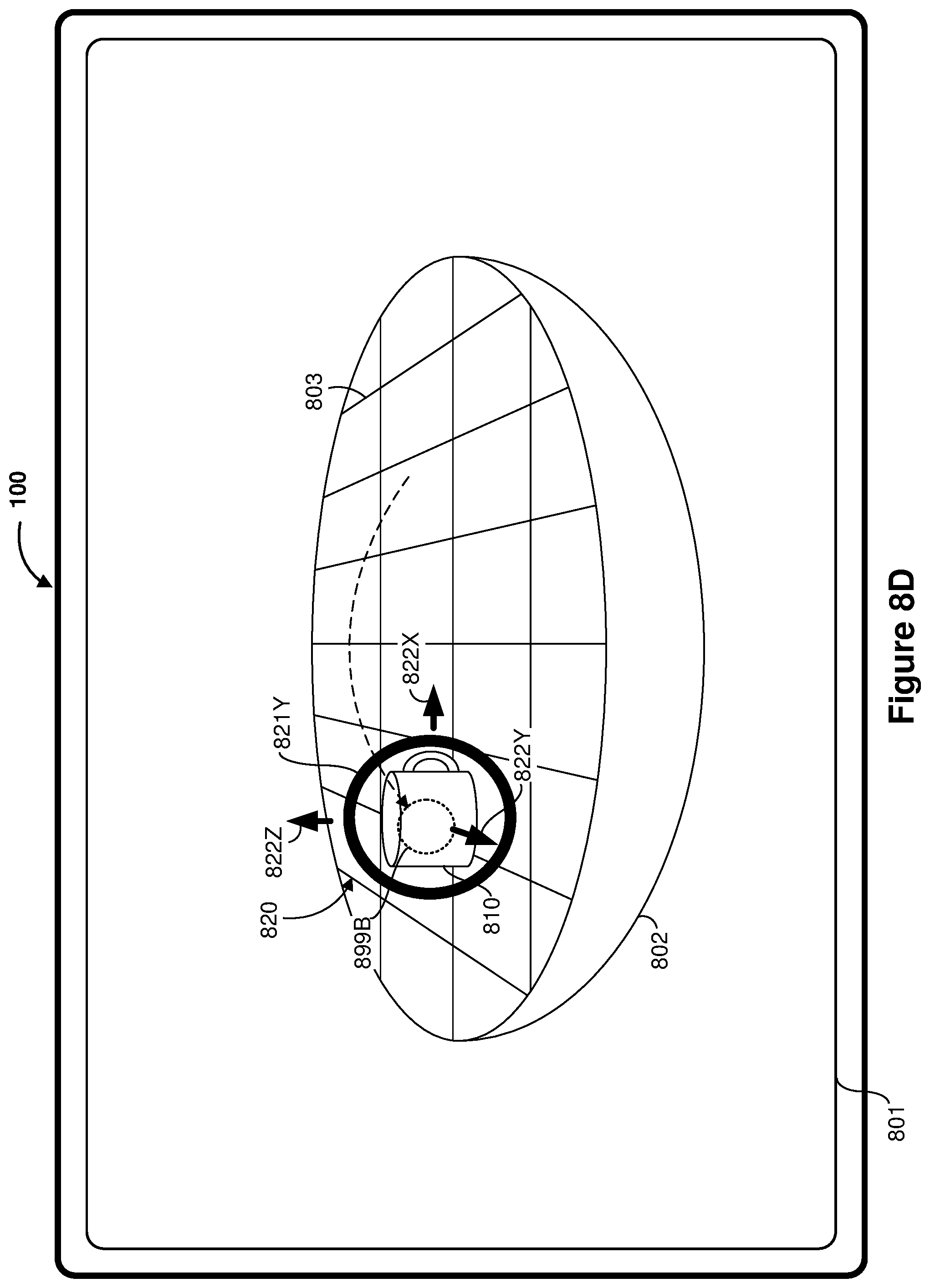 Patent US11782571 Figure 13 – Device, method, and graphical user interface for manipulating 3D objects on a 2D screen