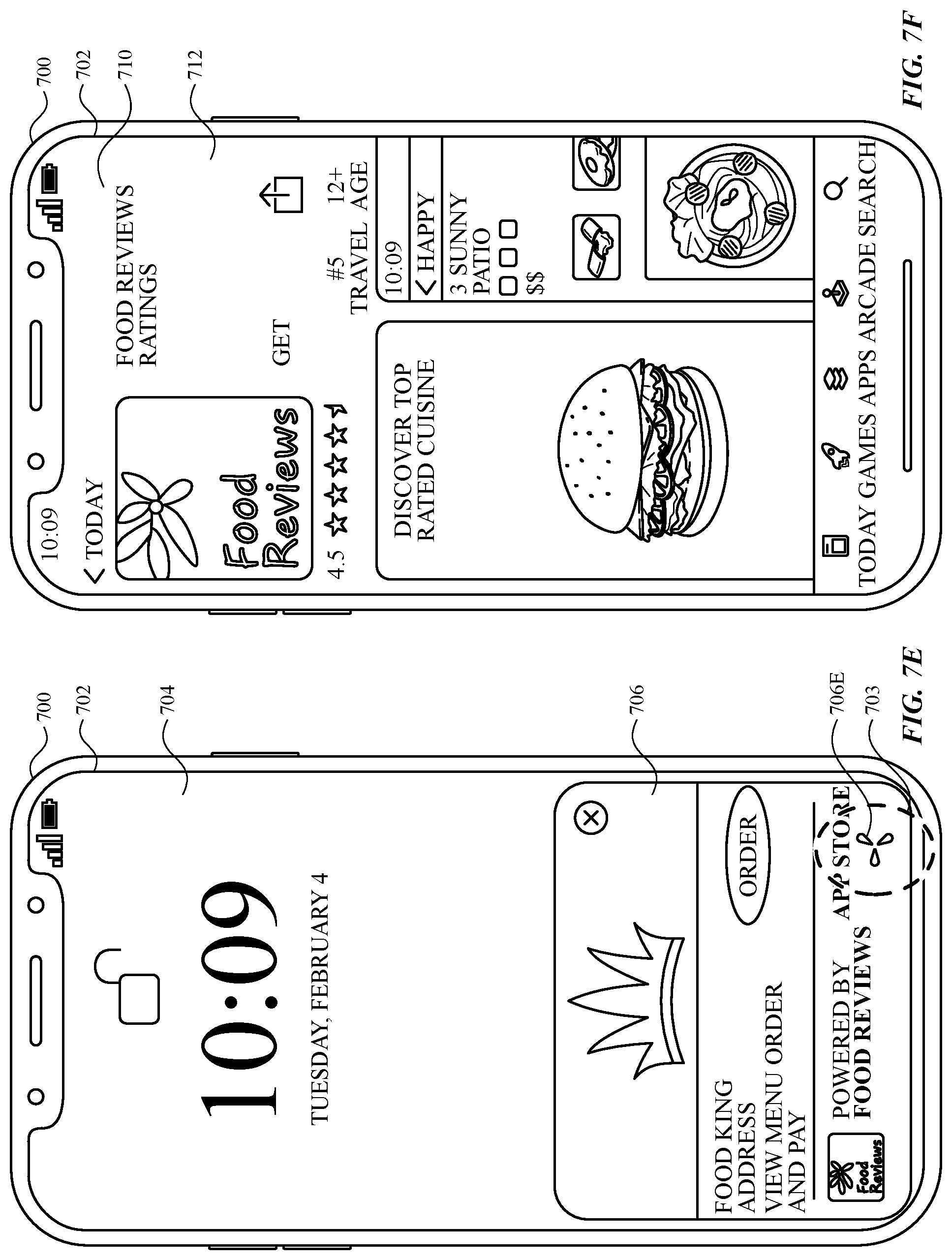 Patent US11782573 Figure 12 – User interfaces for enabling an activity