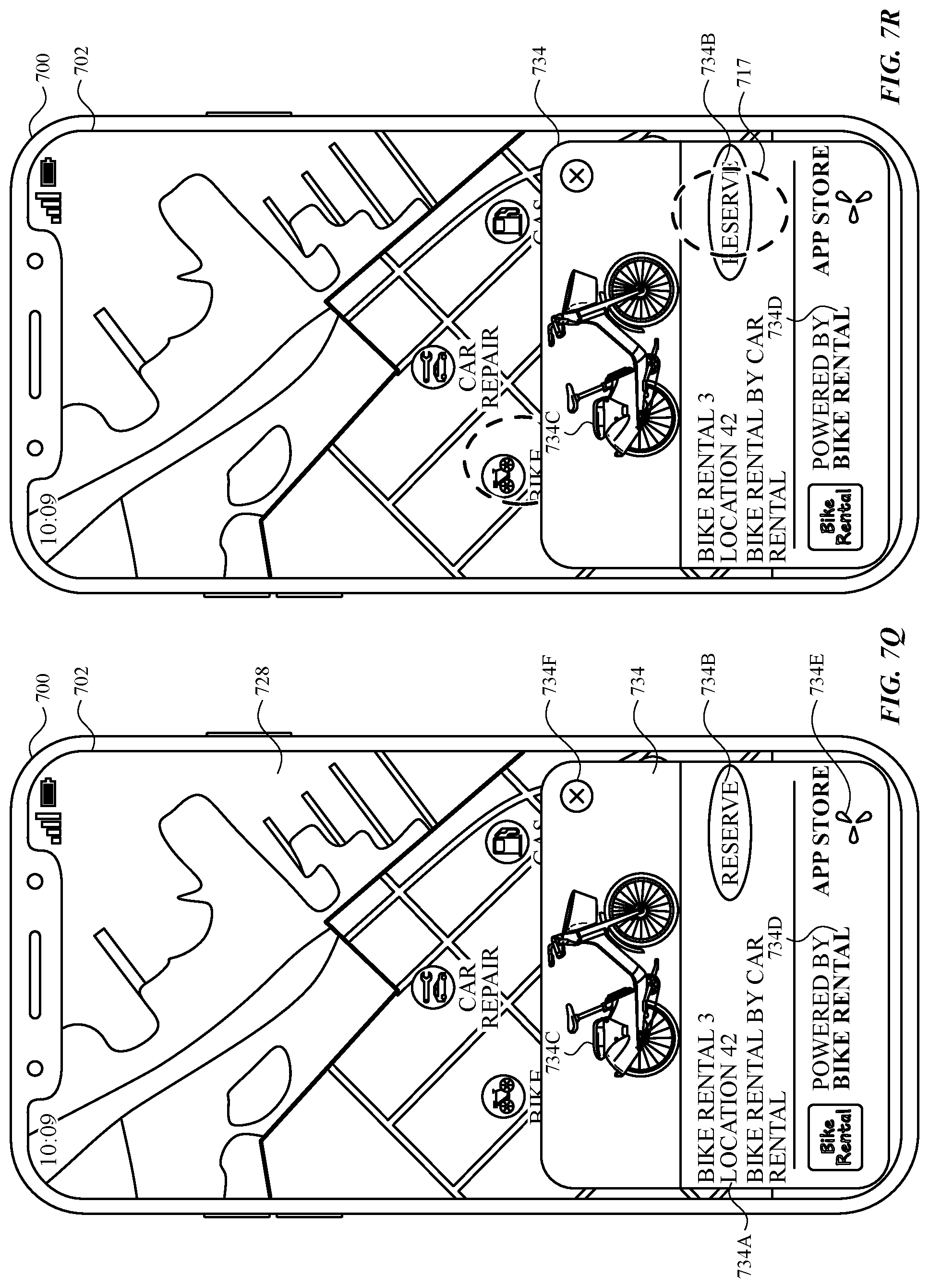 Patent US11782573 Figure 18 – User interfaces for enabling an activity