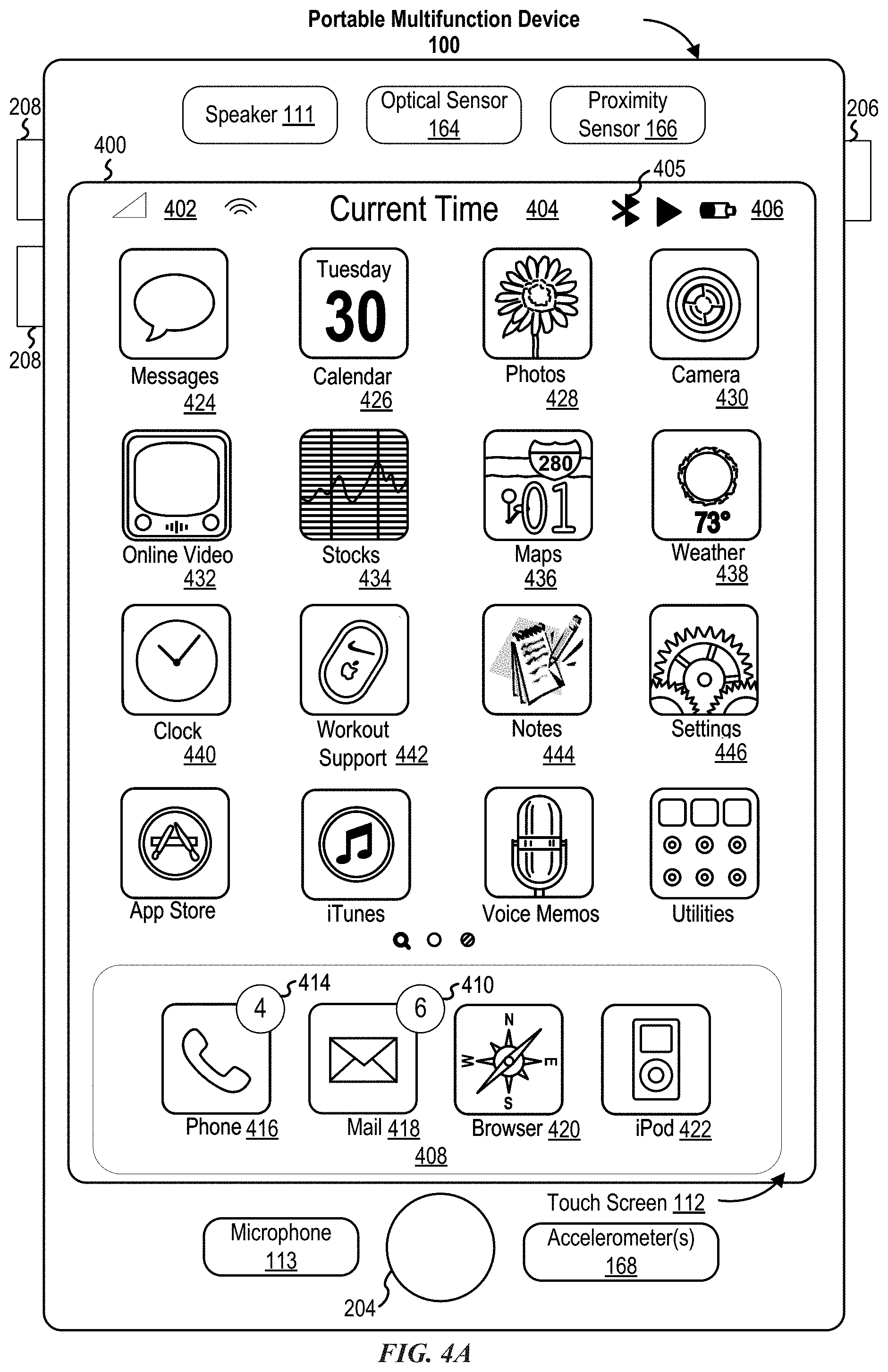 Patent US11782575 Figure 5 – User interfaces for sharing contextually relevant media content