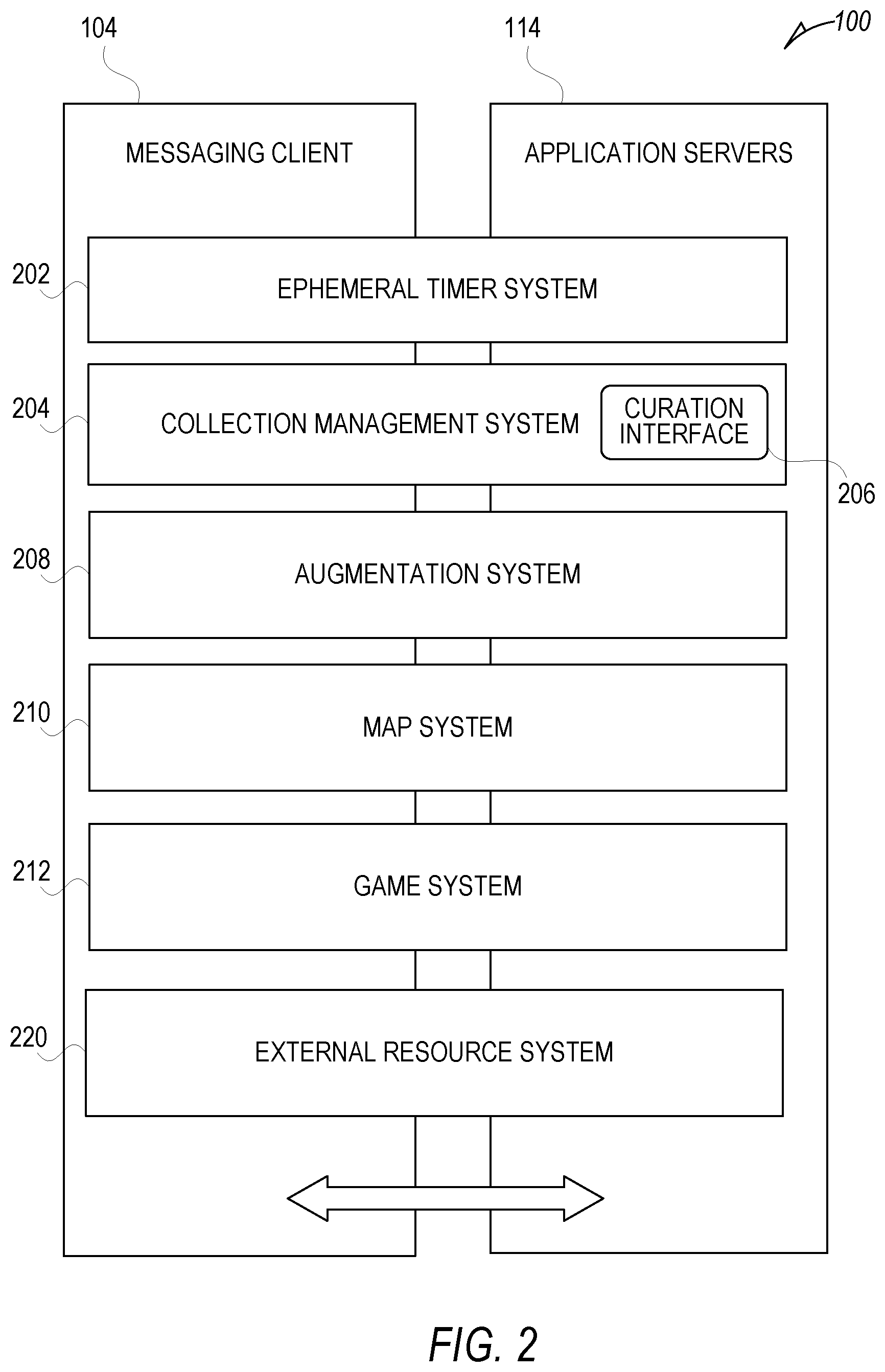 Patent US11782577 Figure 2 – Media content player on an eyewear device