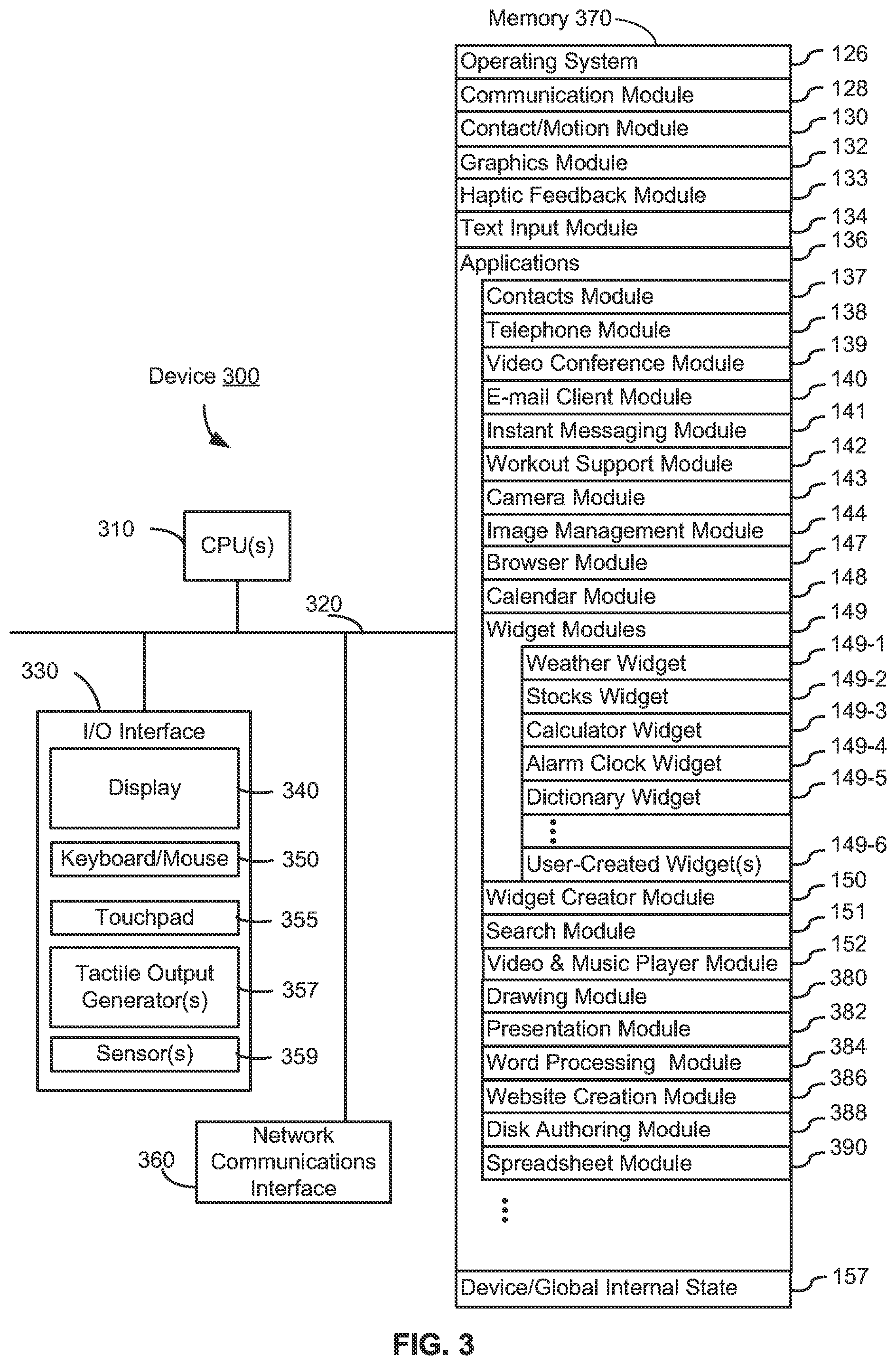 Patent US11782580 Figure 4 – Application menu for video system