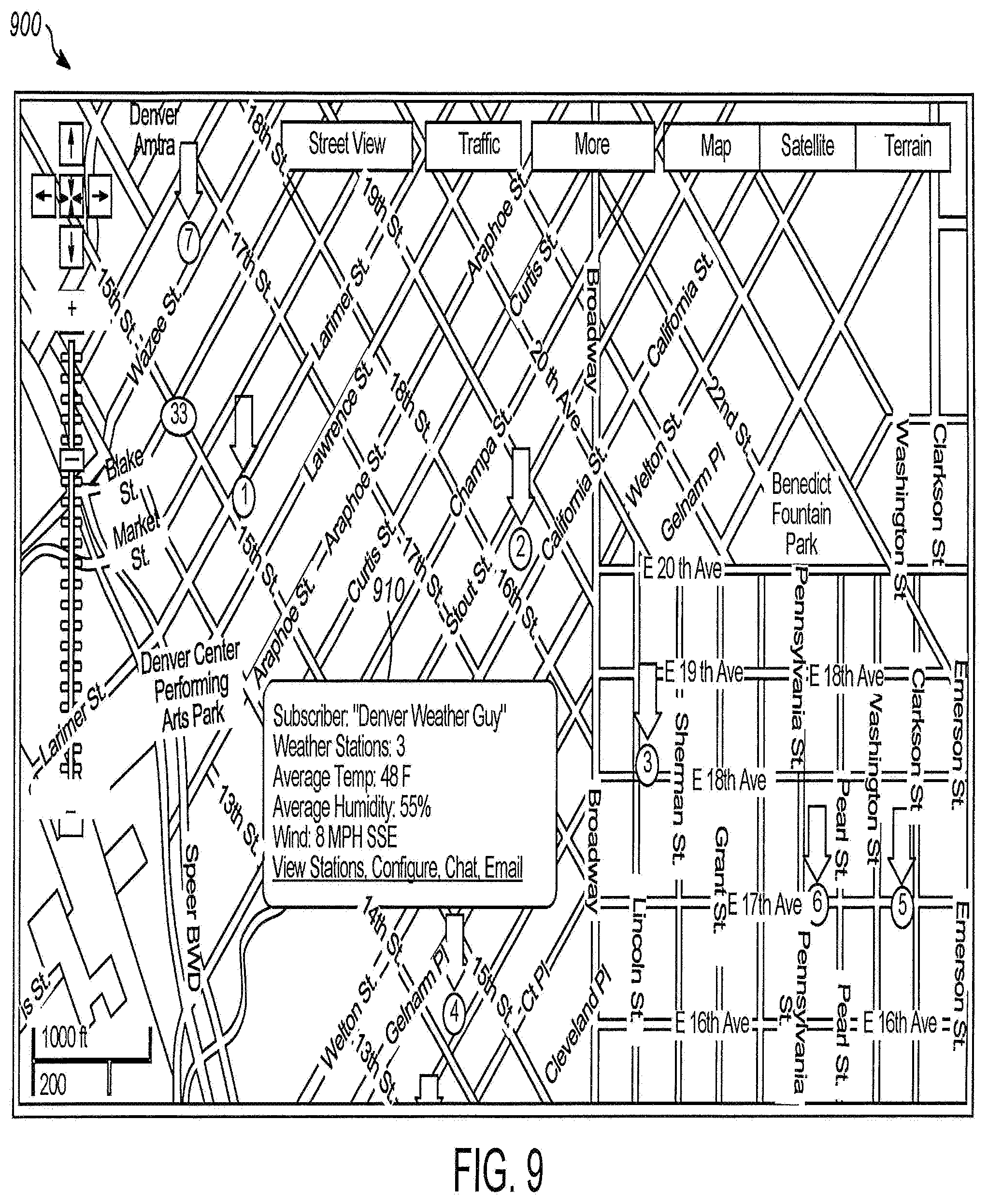 Patent US11782583 Figure 11 – Remote location monitoring