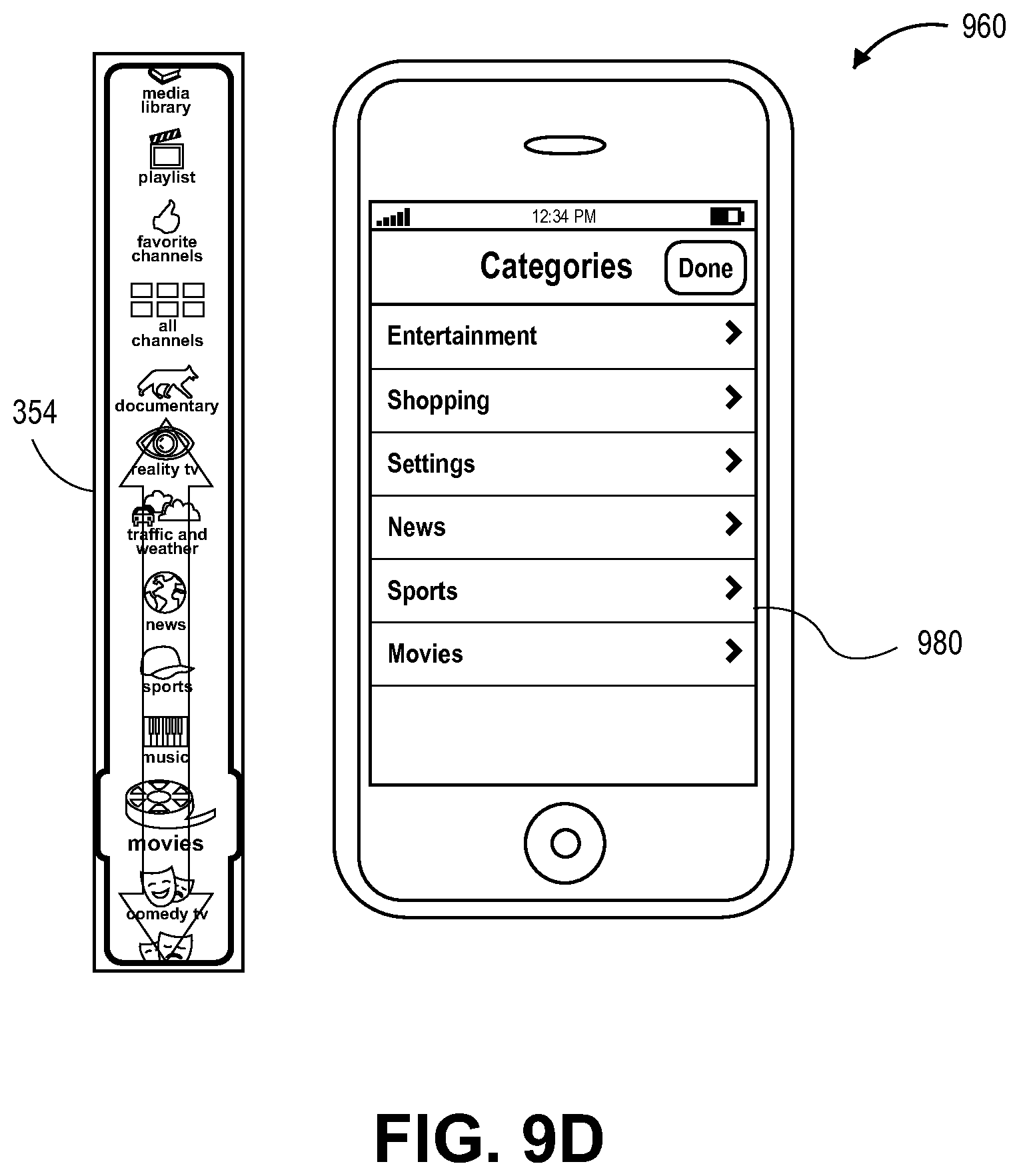 Patent US11782586 Figure 11 – Mechanism for facilitating multiple multimedia viewing planes in media display systems