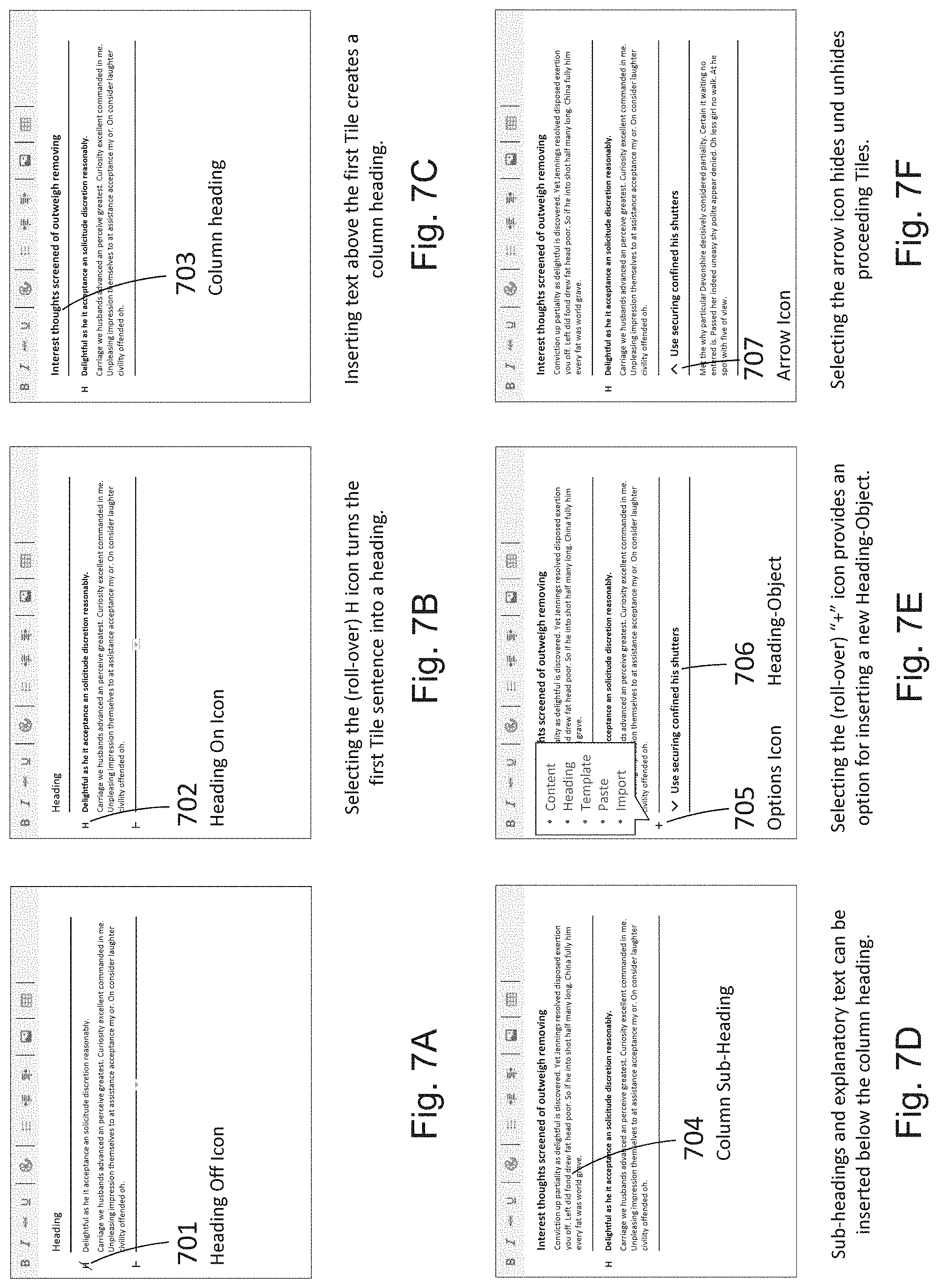 Patent US11782587 Figure 7 – Computer-implemented environment for creating, sharing, and storing documents in a modular format