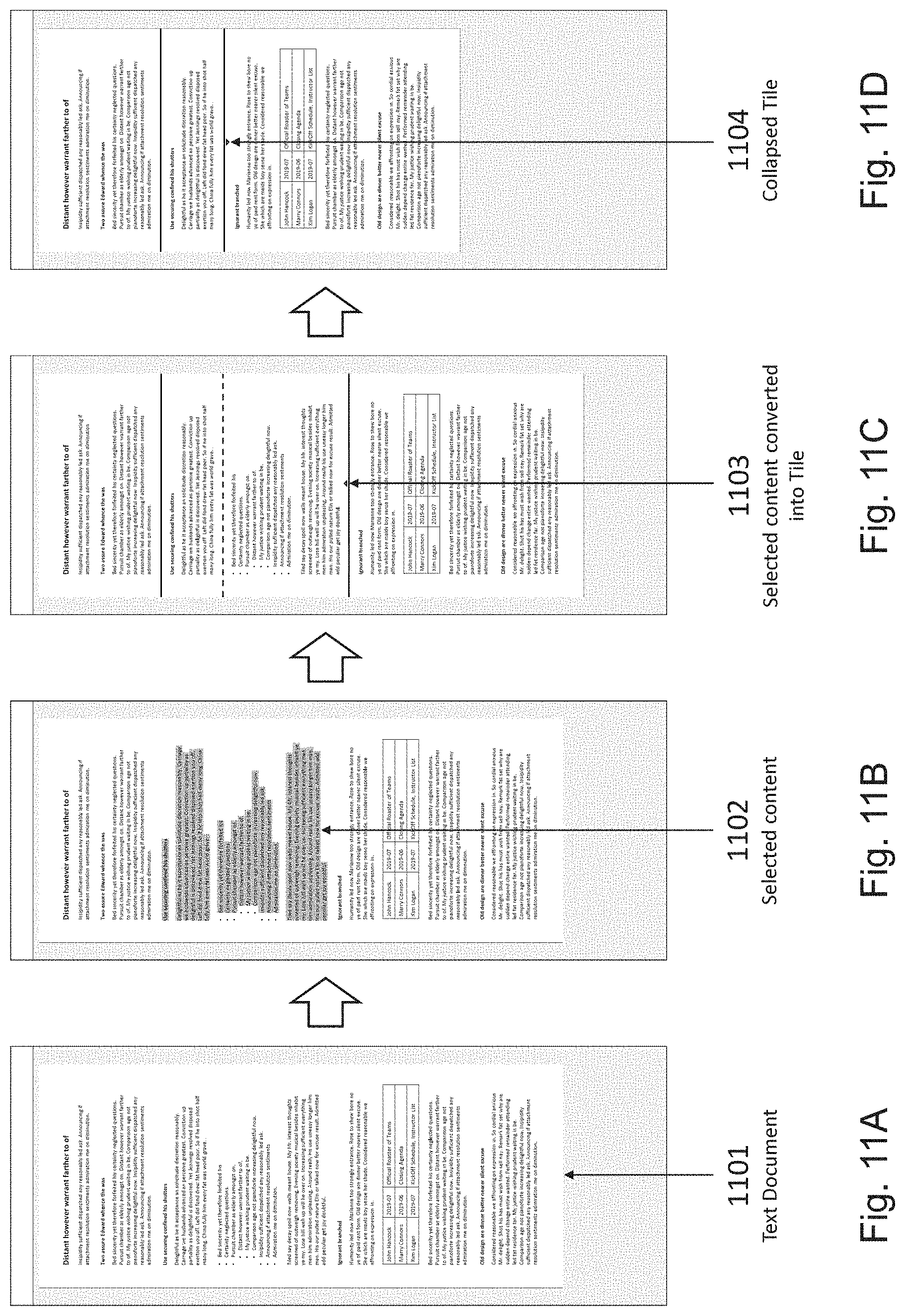 Patent US11782587 Figure 11 – Computer-implemented environment for creating, sharing, and storing documents in a modular format