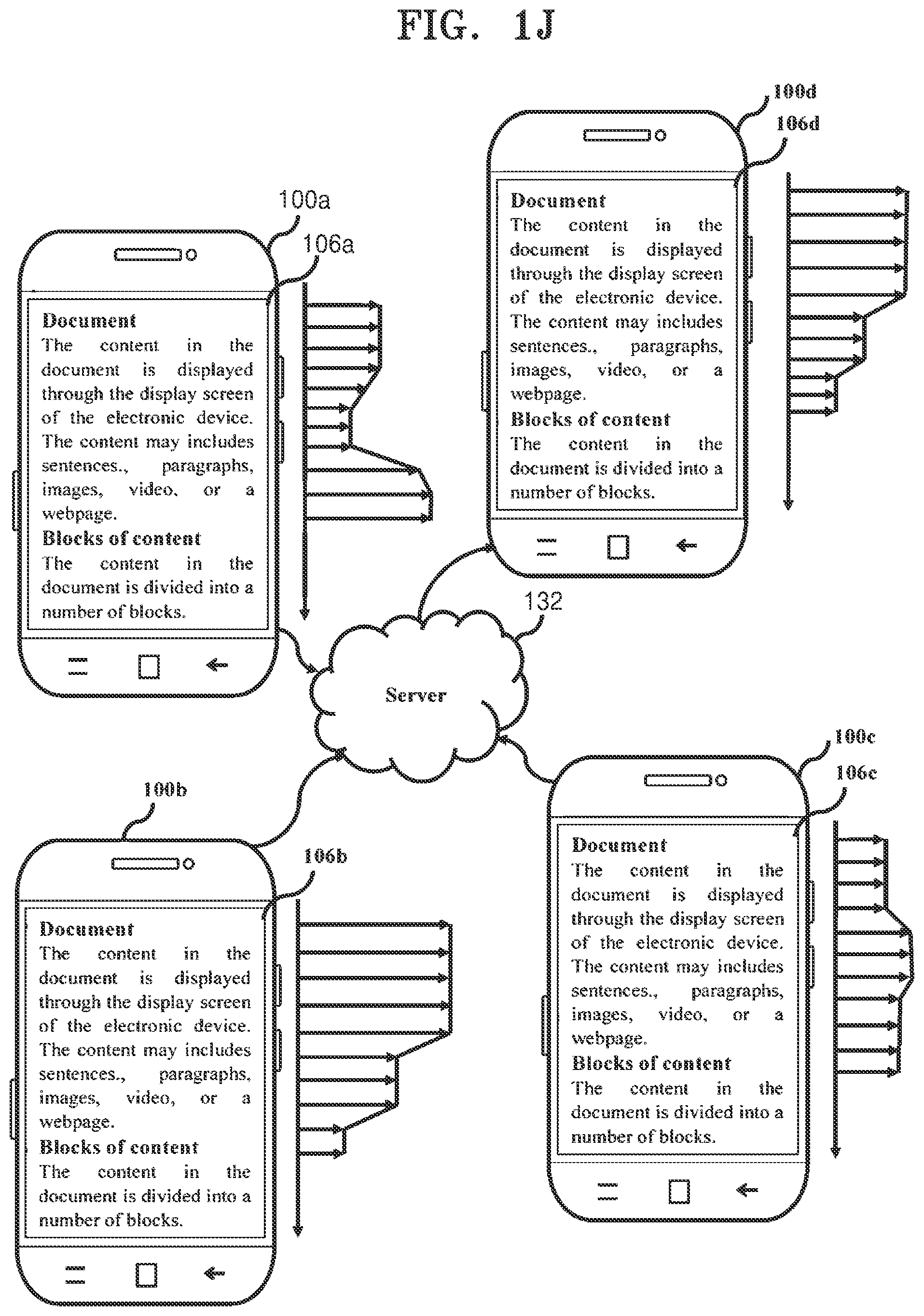 Patent US11782592 Figure 10 – Method and apparatus for managing display of readable data presented in a portion of a display