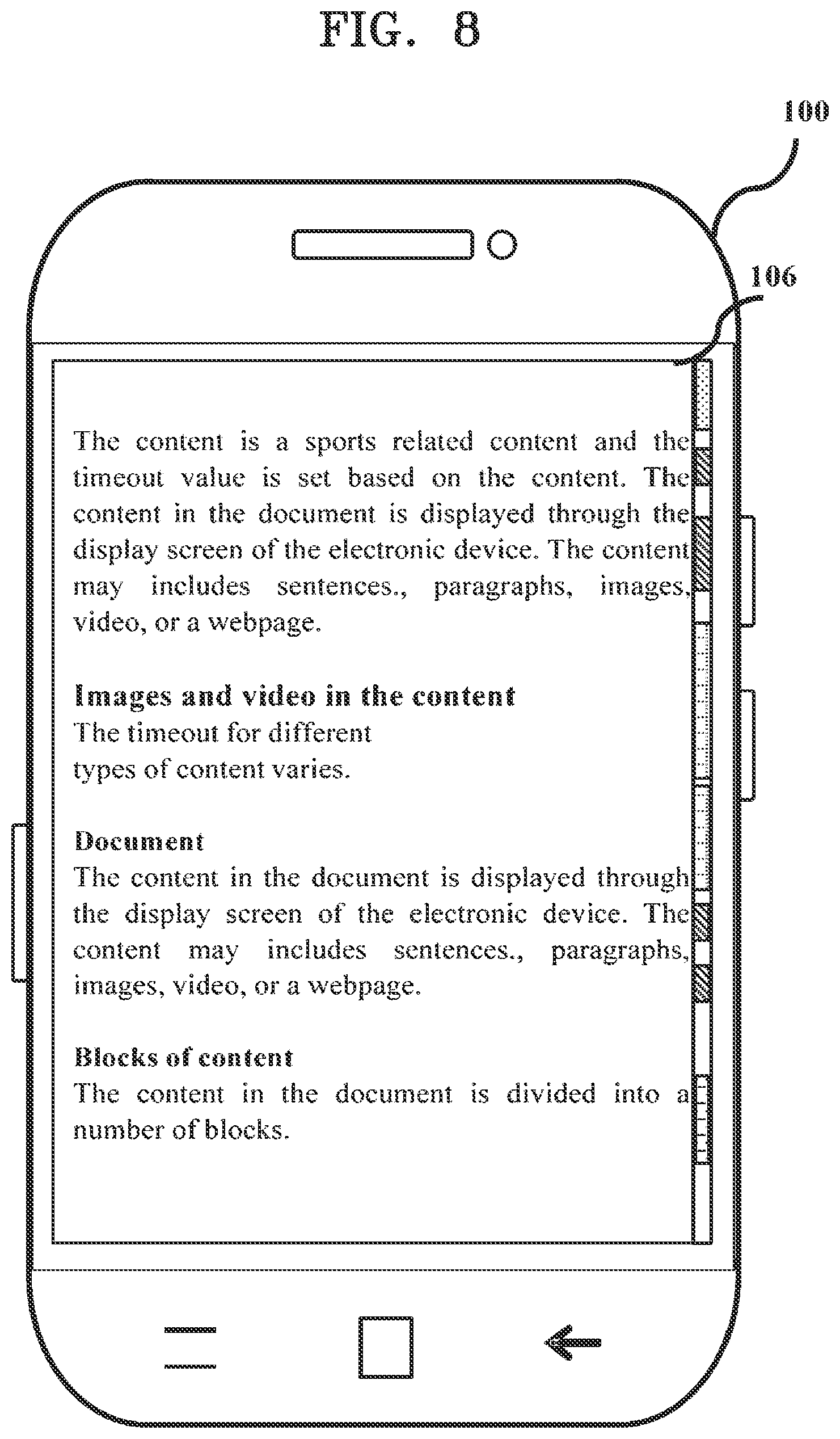 Patent US11782592 Figure 19 – Method and apparatus for managing display of readable data presented in a portion of a display