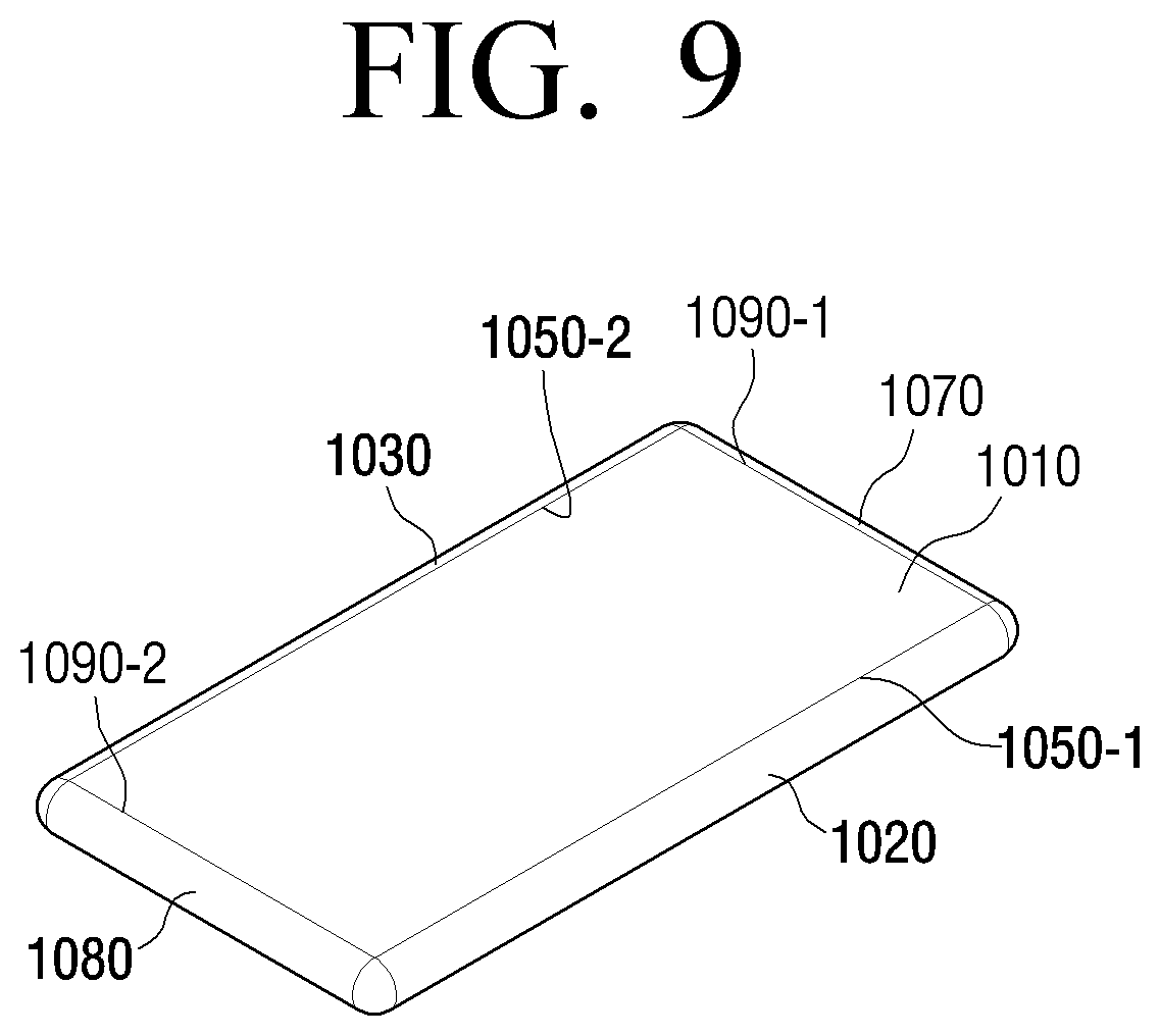 Patent US11782595 Figure 9 – User terminal device and control method thereof