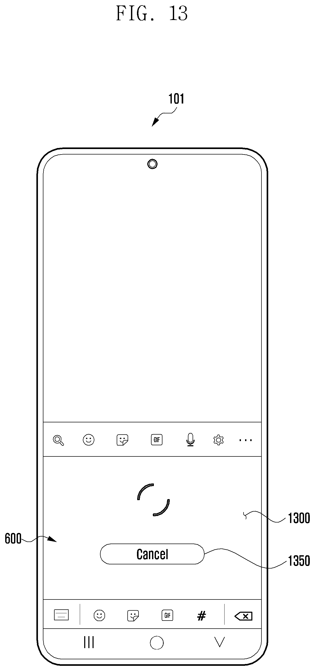 Patent US11782596 Figure 13 – Apparatus and method for providing content search using keypad in electronic device