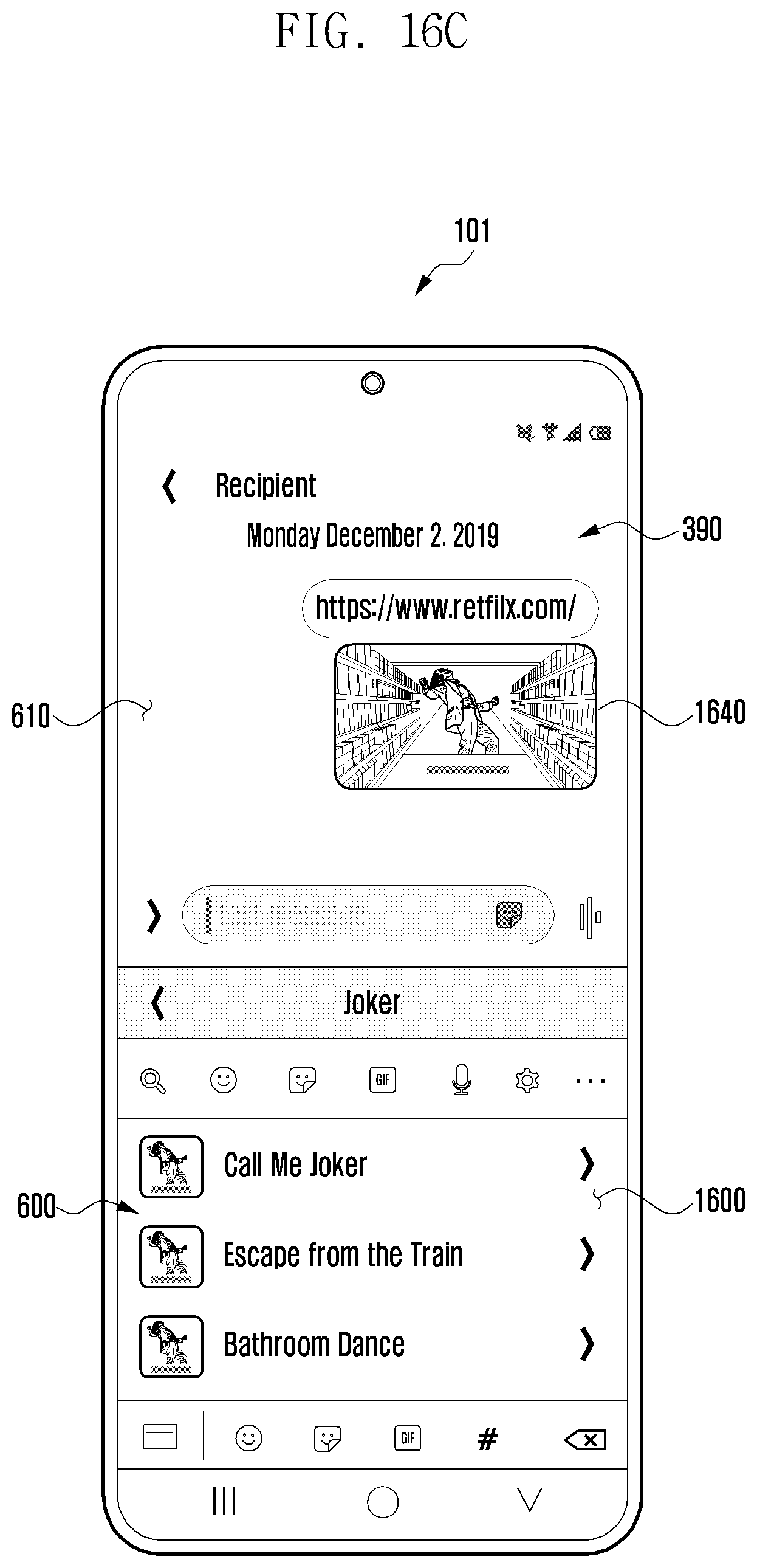 Patent US11782596 Figure 18 – Apparatus and method for providing content search using keypad in electronic device