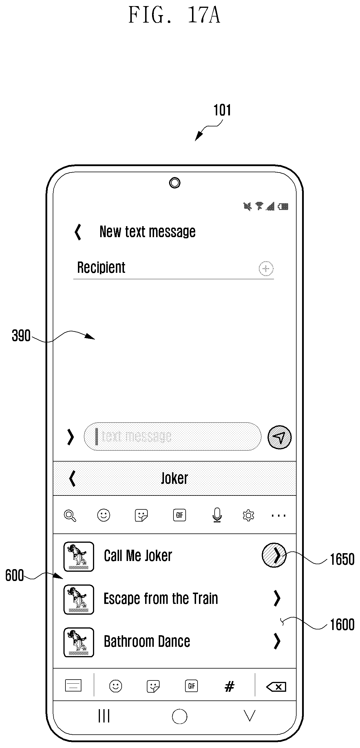 Patent US11782596 Figure 19 – Apparatus and method for providing content search using keypad in electronic device