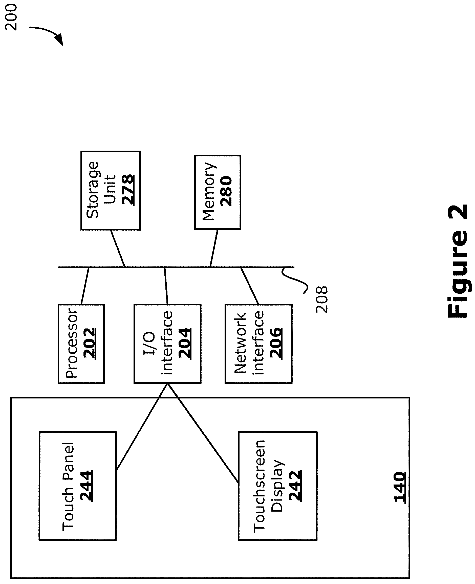 Patent US11782599 Figure 2 – Virtual mouse for electronic touchscreen display