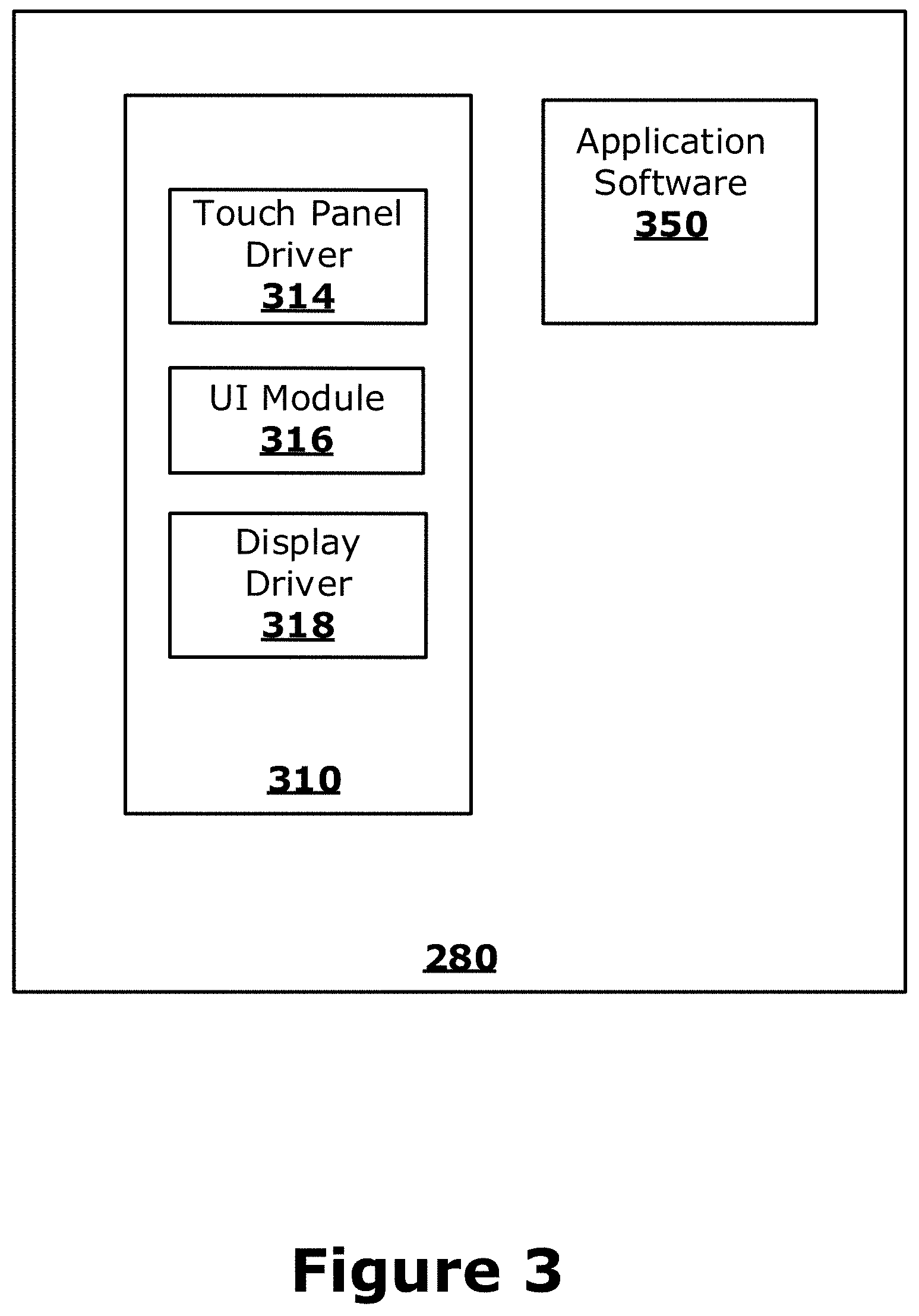 Patent US11782599 Figure 3 – Virtual mouse for electronic touchscreen display