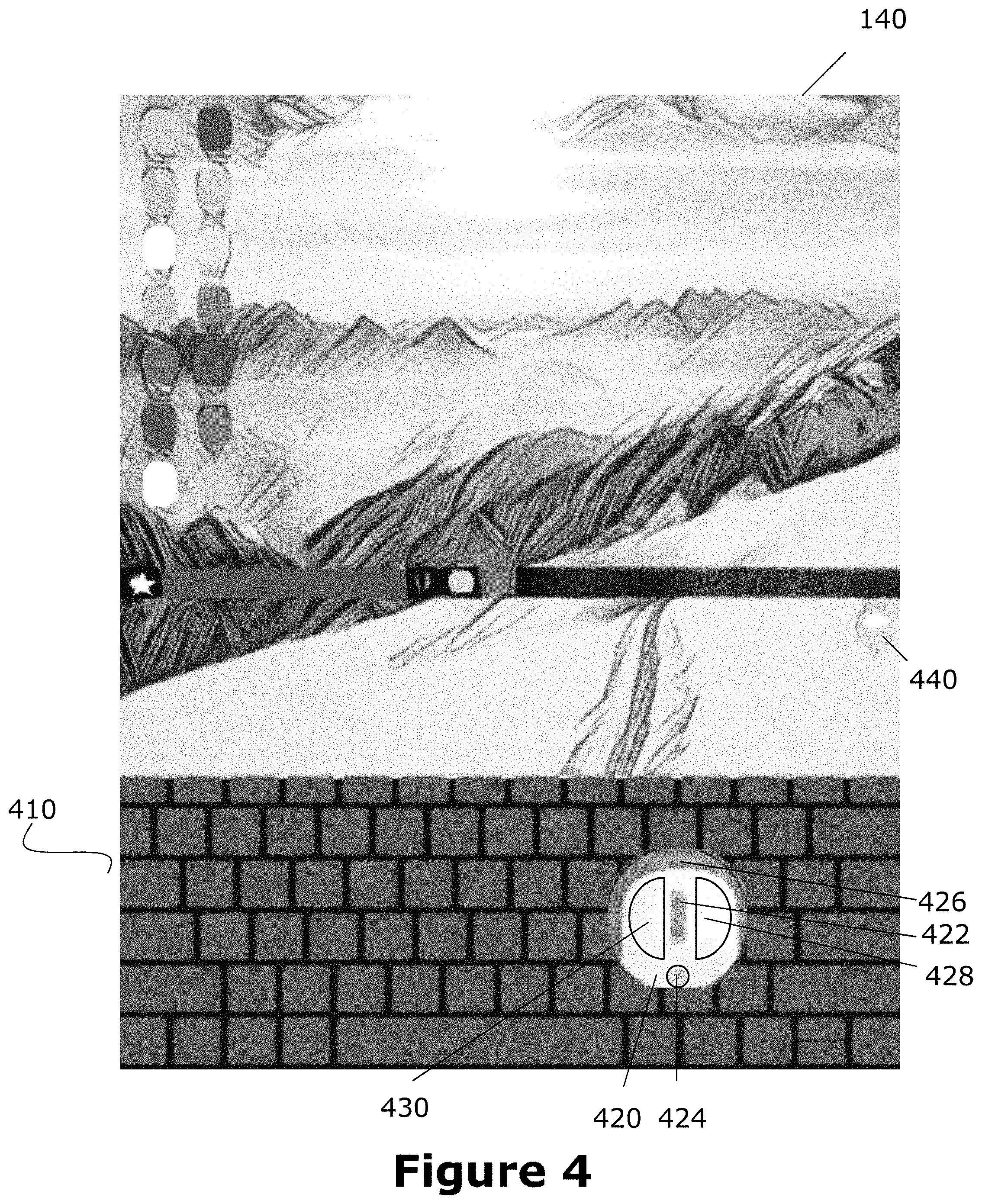 Patent US11782599 Figure 4 – Virtual mouse for electronic touchscreen display