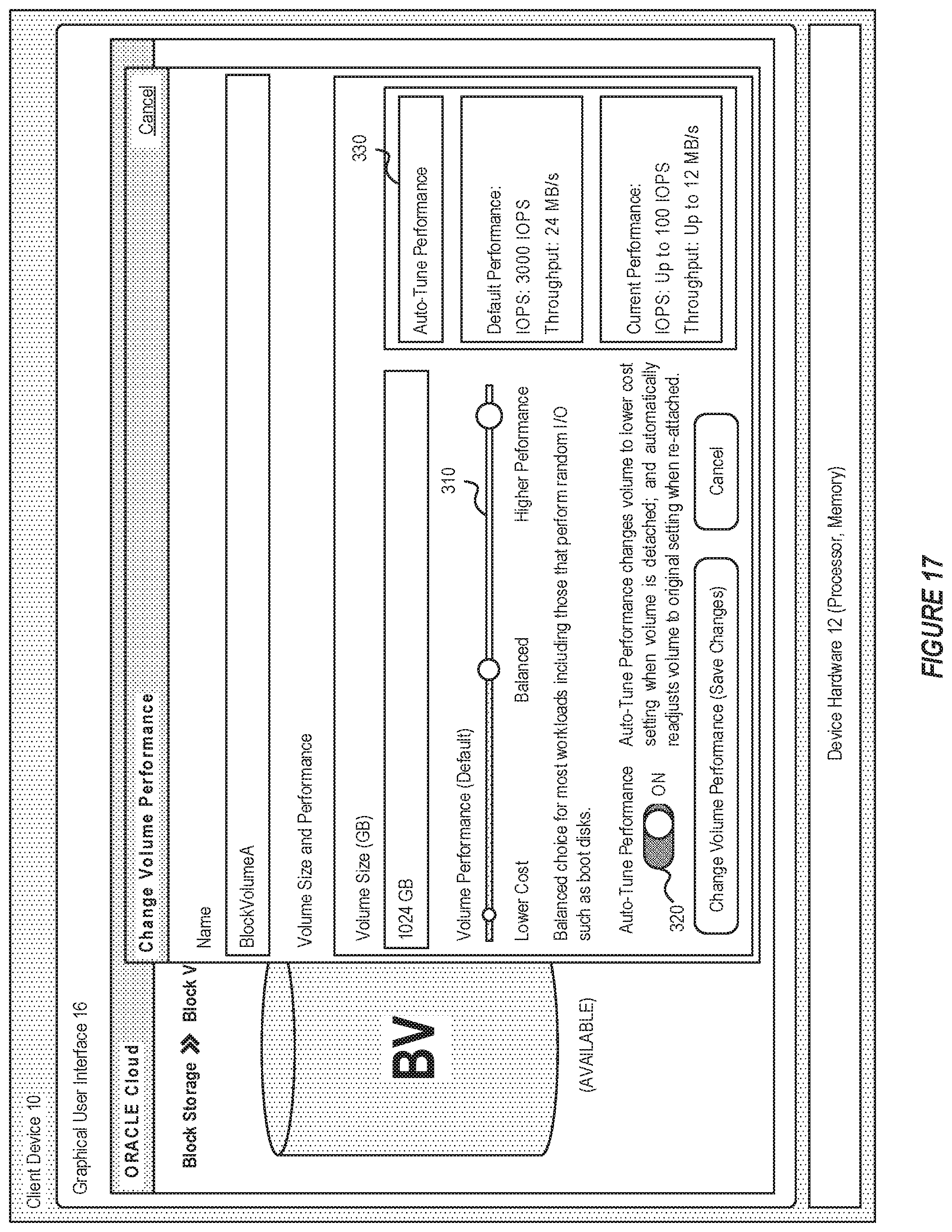 Patent US11782620 Figure 17 – System and method for tiered data storage in a cloud infrastructure environment