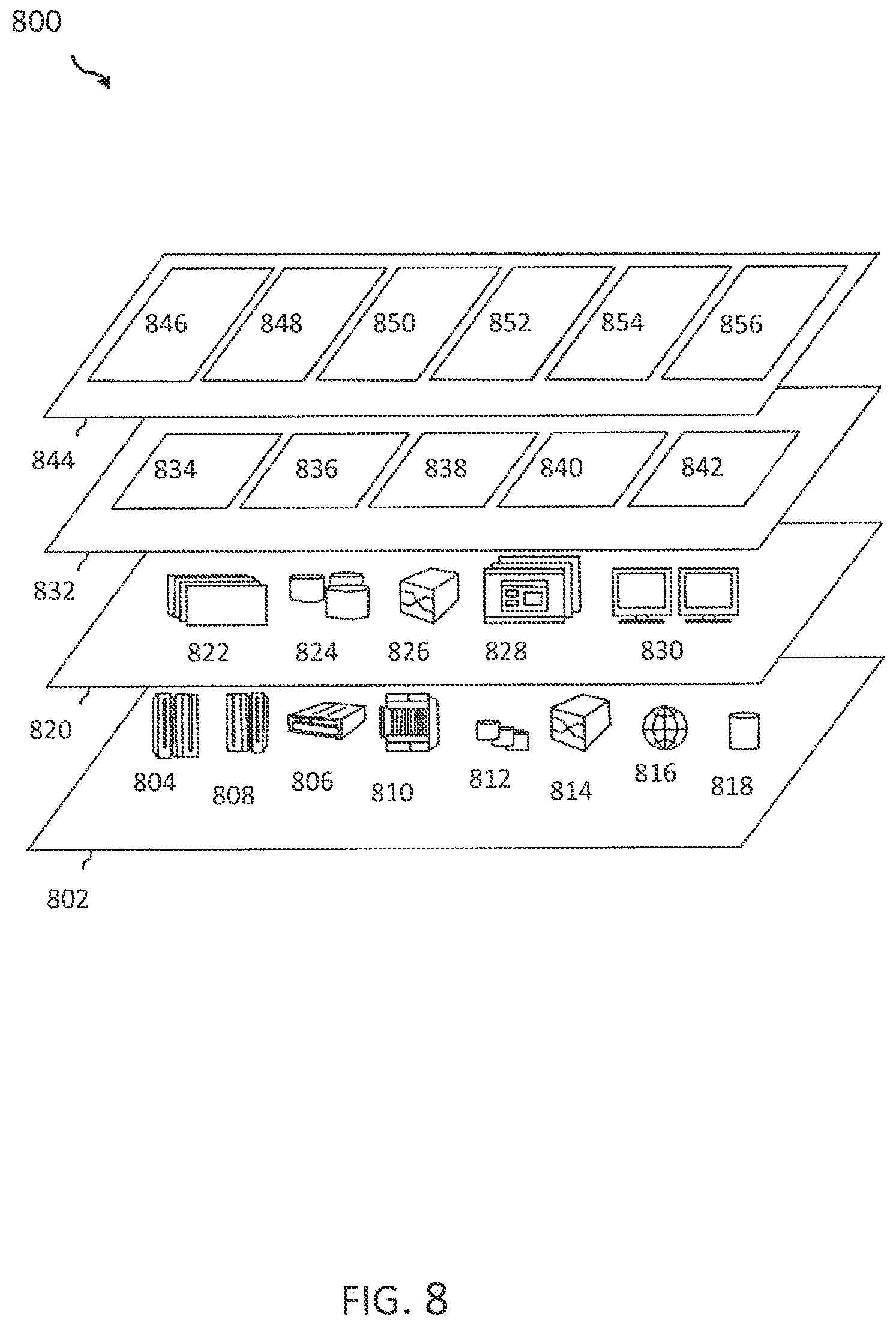 Patent US11782623 Figure 8 – Transferring an operating image into a multi-tenant environment