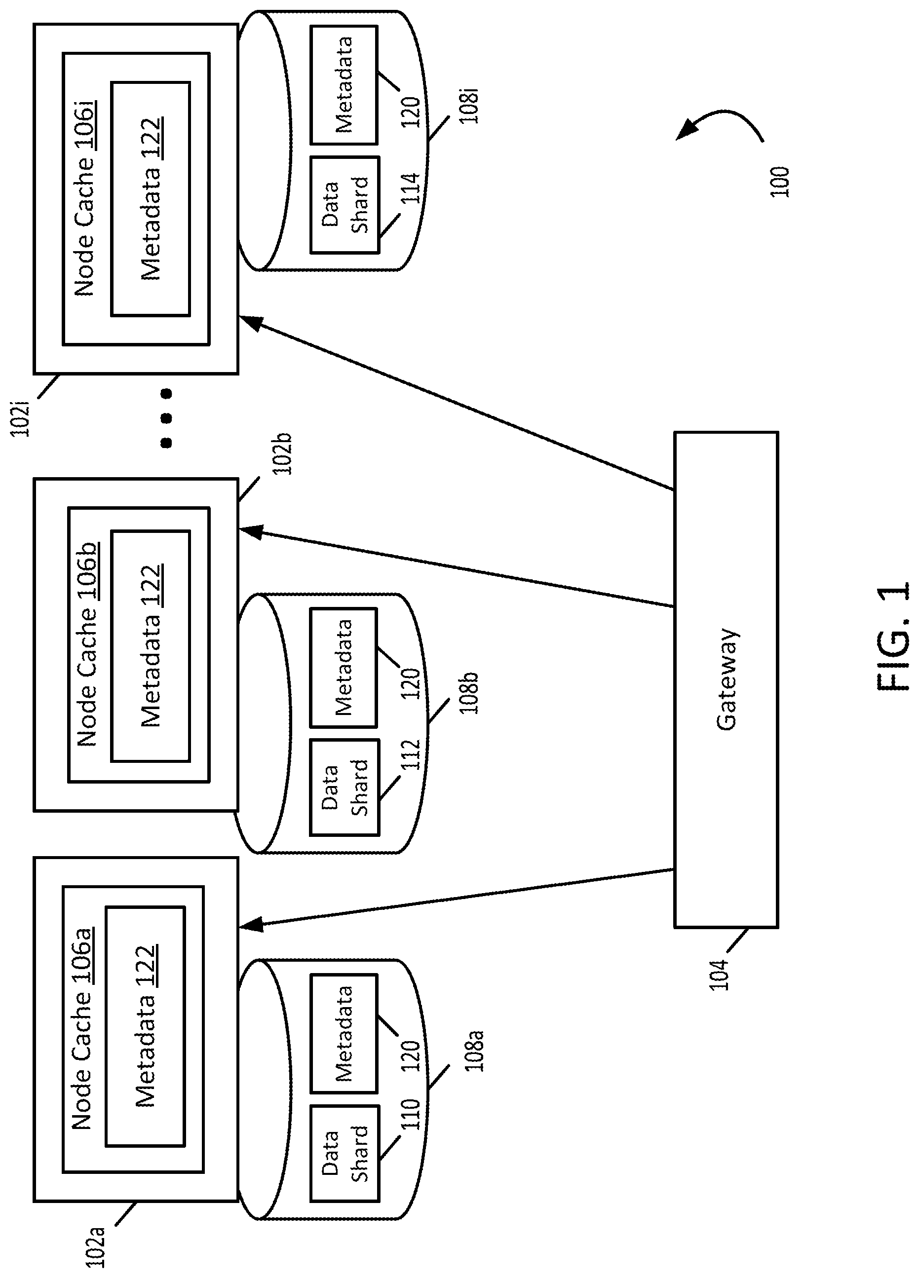 Patent US11782637 Figure 1 – Prefetching metadata in a storage system