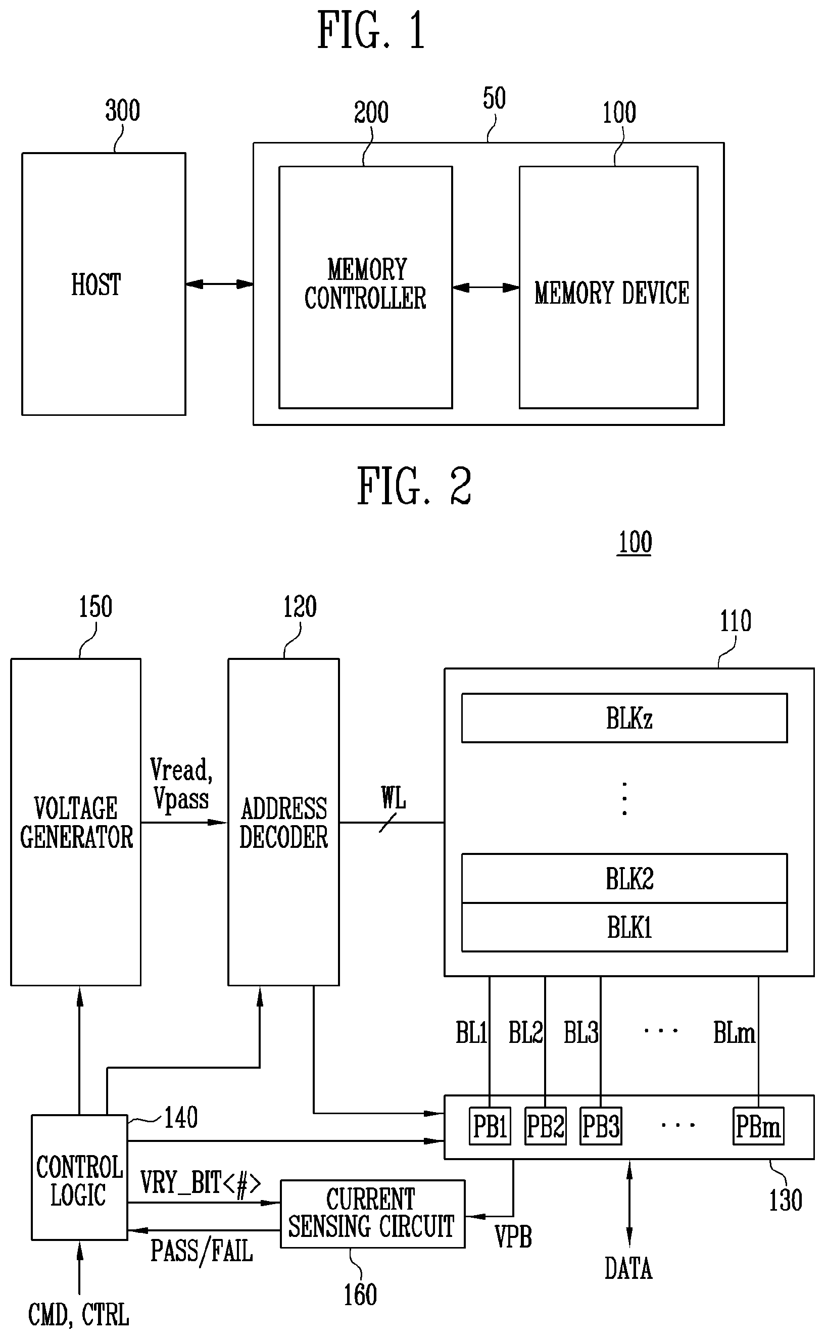 Patent US11782644 Figure 1 – Memory system and method of operating the same