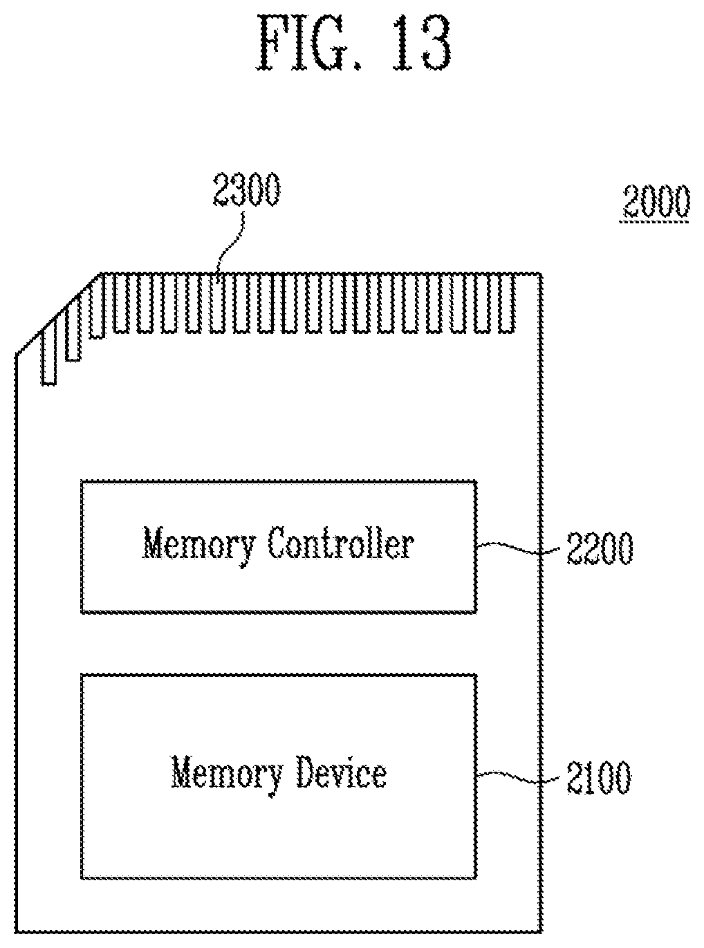Patent US11782646 Figure 13 – Memory device and memory system having the memory device