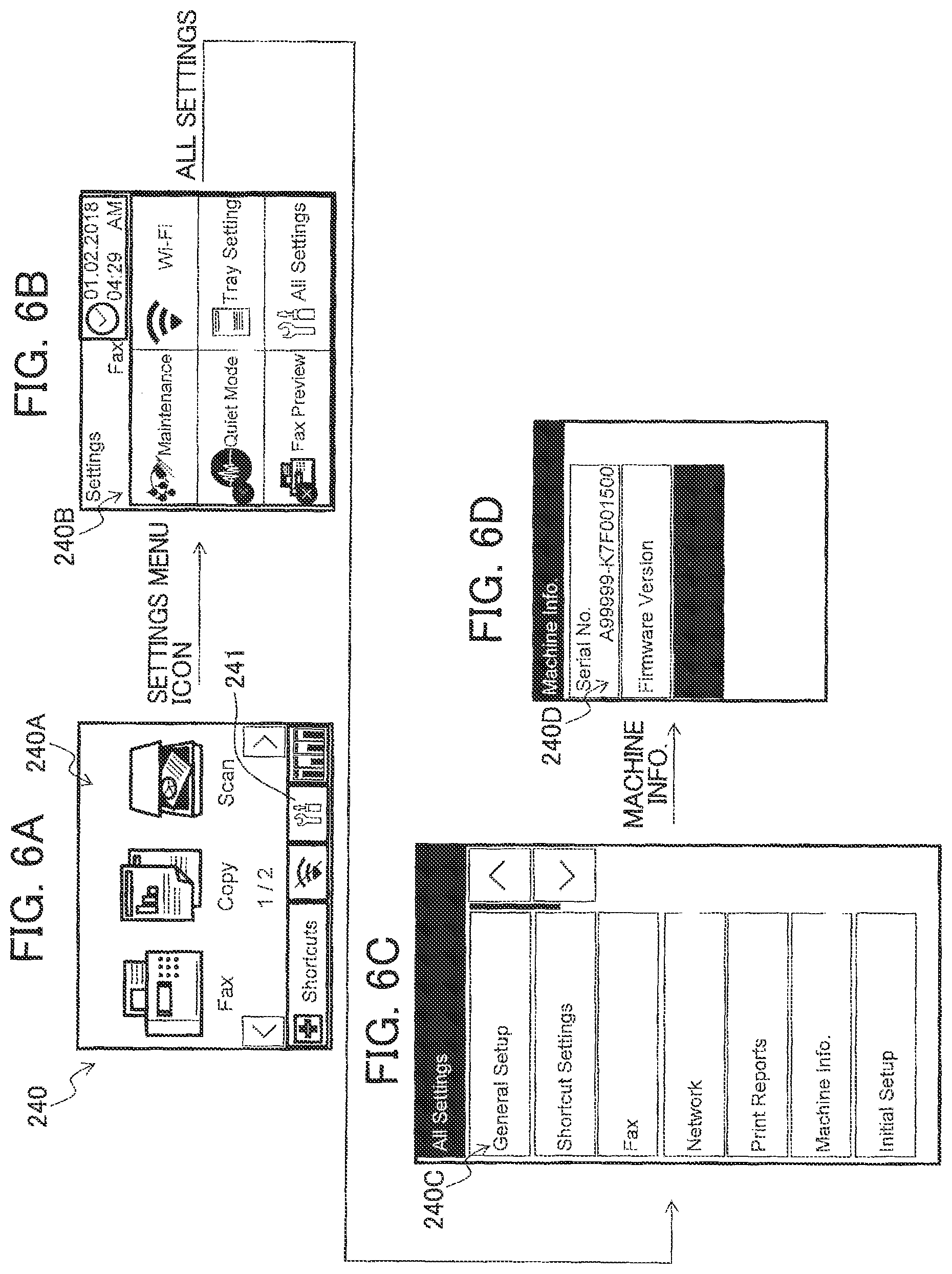 Patent US11782650 Figure 6 – Printing device modifying display mode for cumulative value of printing count