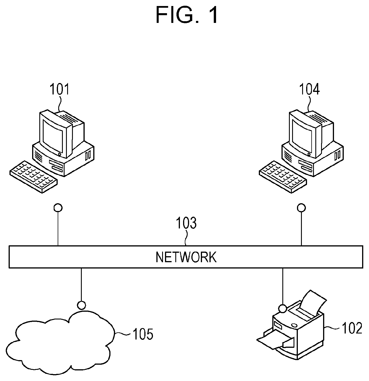 Patent US11782656 Figure 1 – Information processing apparatus processing print setting, control method, and control program