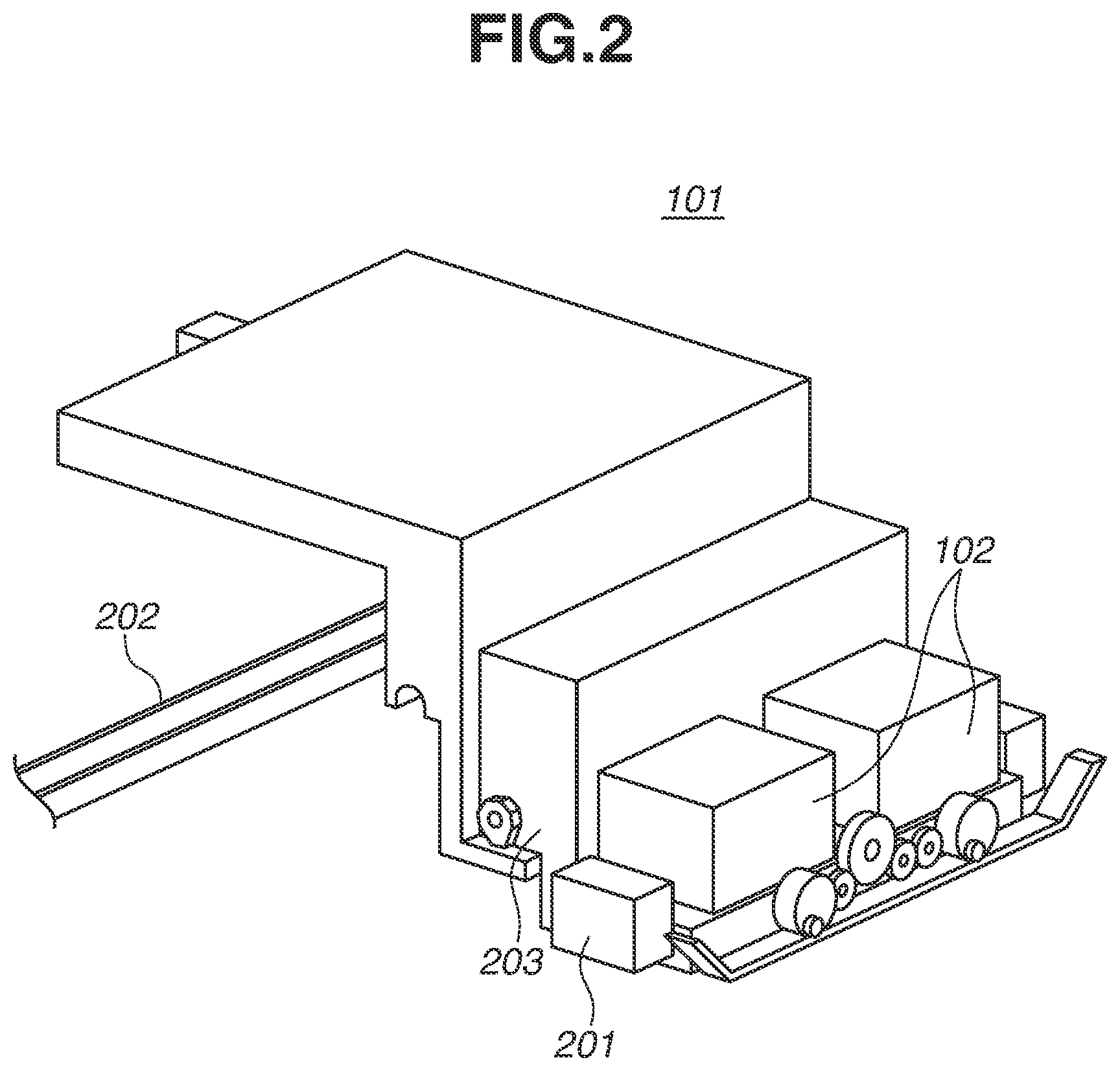 Patent US11782659 Figure 2 – Information processing apparatus, printing apparatus, and method of determining print media type