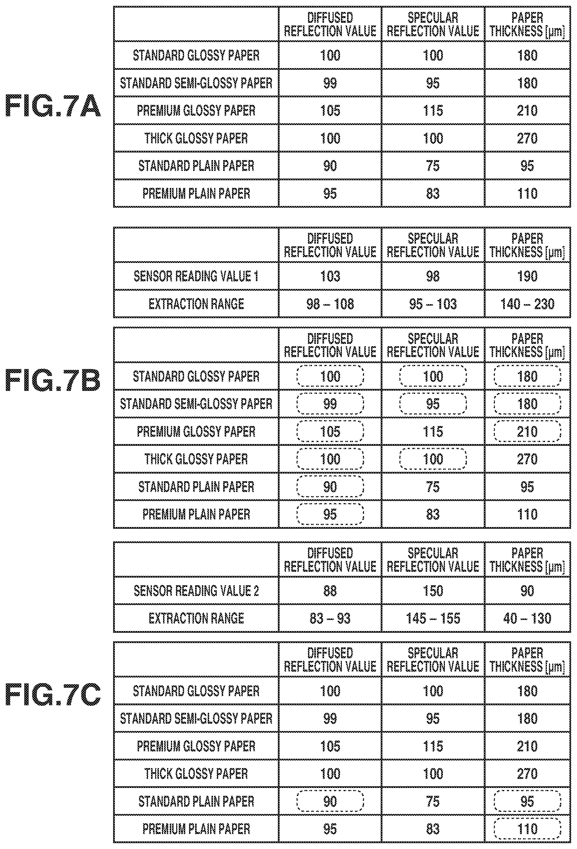 Patent US11782659 Figure 7 – Information processing apparatus, printing apparatus, and method of determining print media type