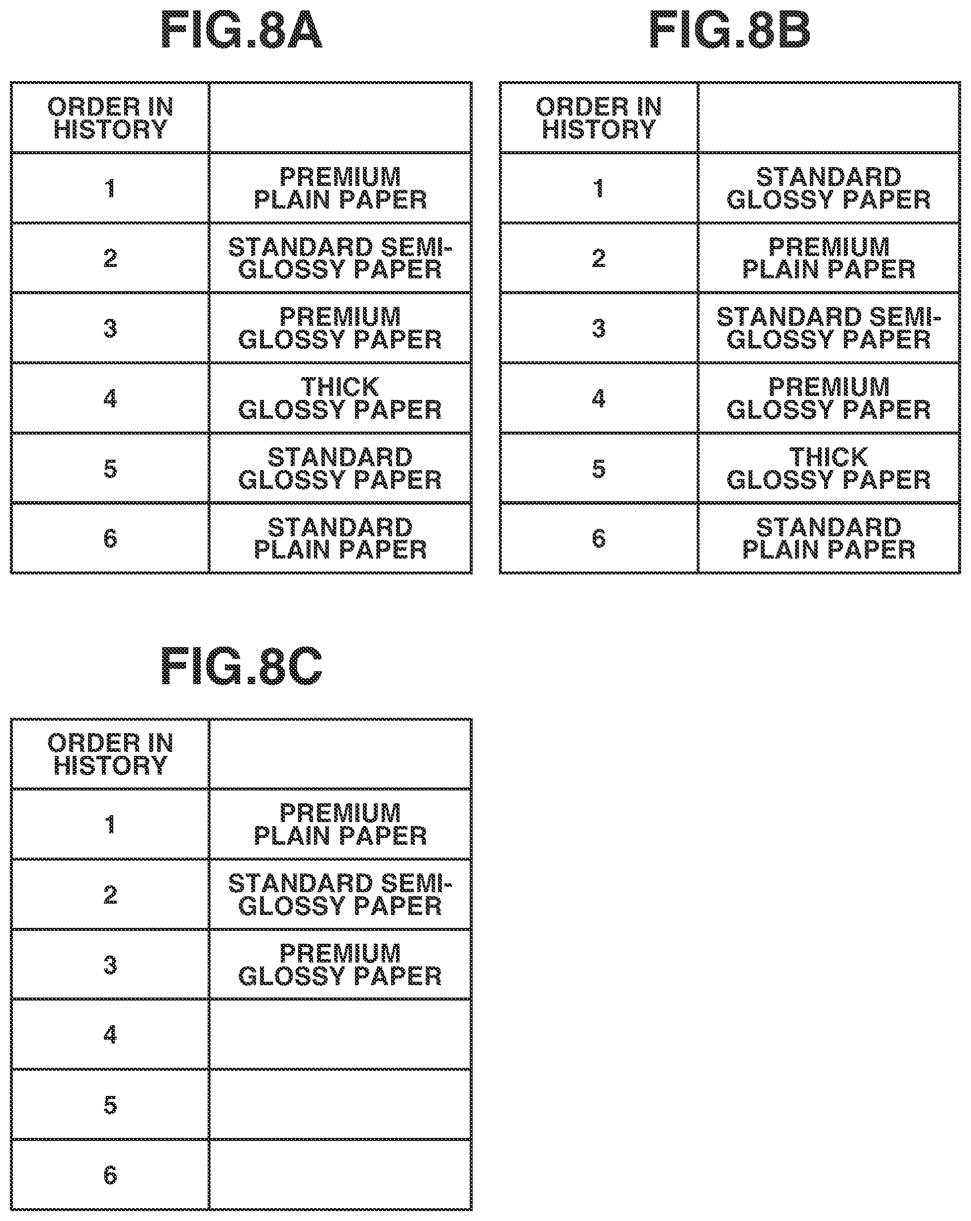 Patent US11782659 Figure 8 – Information processing apparatus, printing apparatus, and method of determining print media type