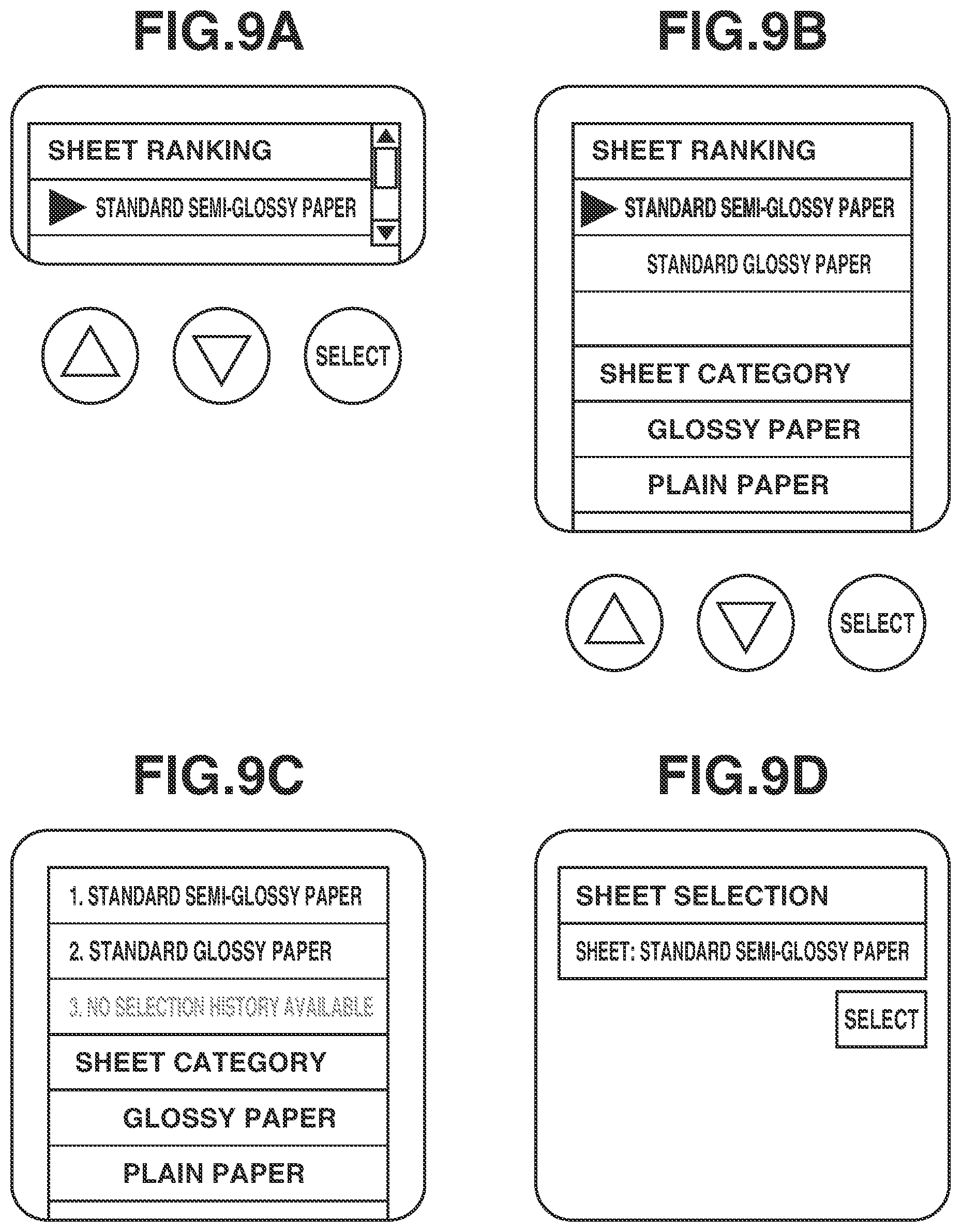 Patent US11782659 Figure 9 – Information processing apparatus, printing apparatus, and method of determining print media type
