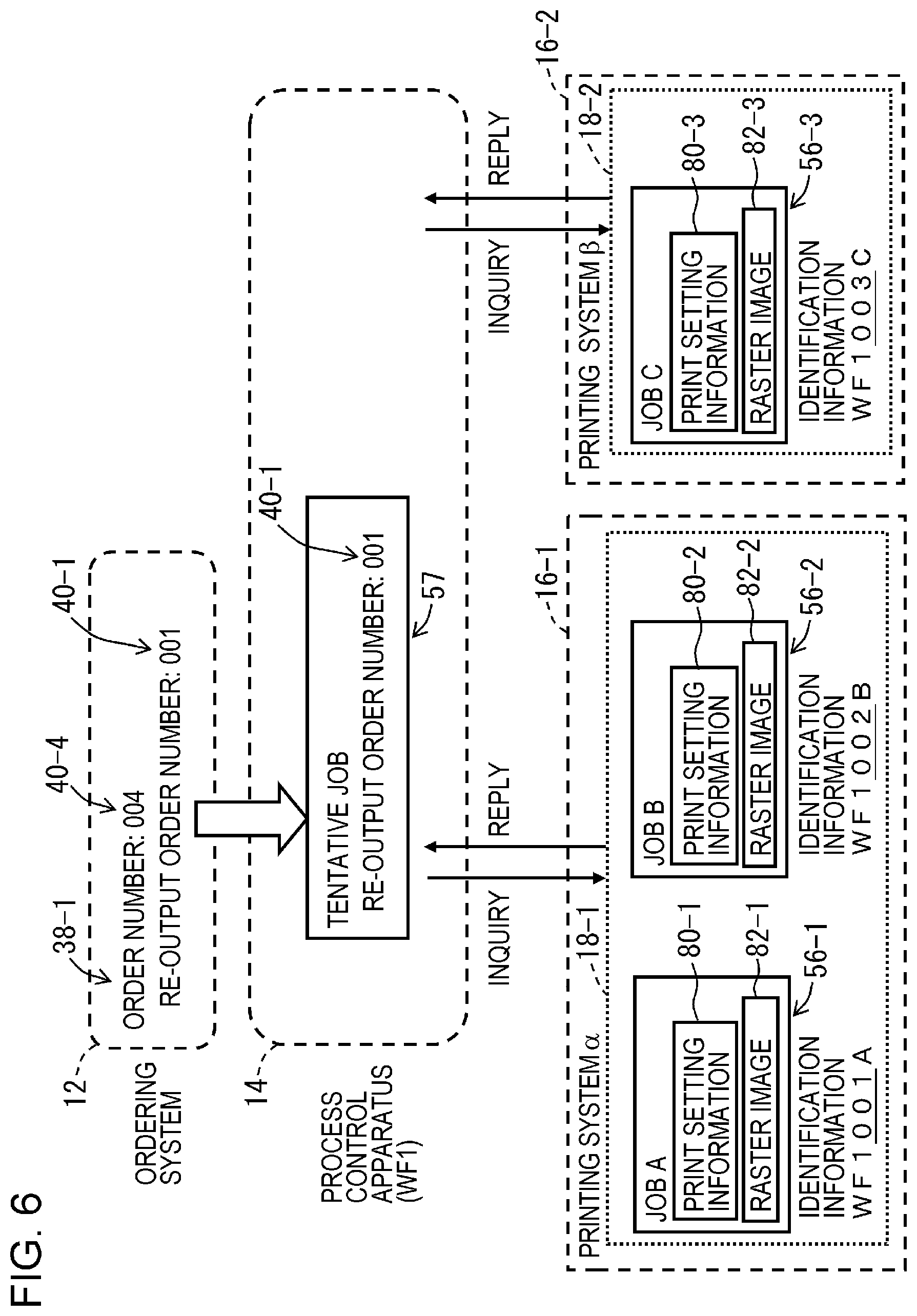 Patent US11782663 Figure 6 – Job management apparatus, non-transitory computer readable medium, and job management method